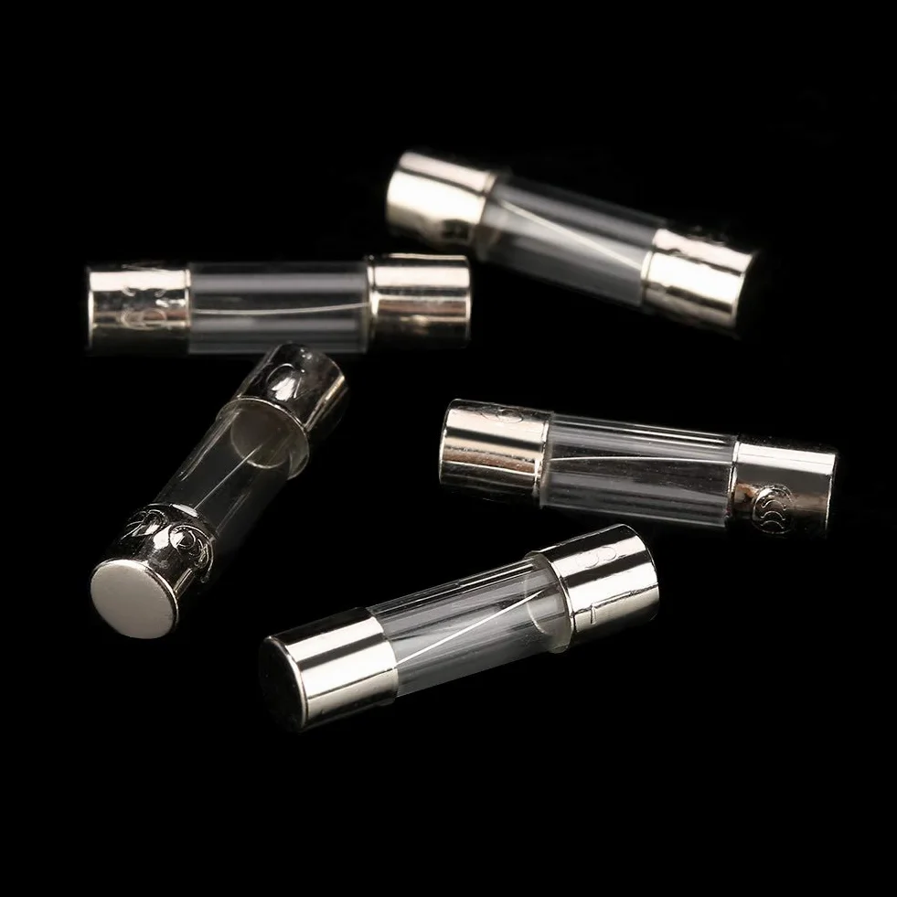 50 sztuk 5x20mm szybka szklana rurka bezpiecznik różne zestawy Amp 0.25A, 0.3A, 0.5A, 0.75A, 1A, 2.5A, 3A, 4A, 6A, 6.3A