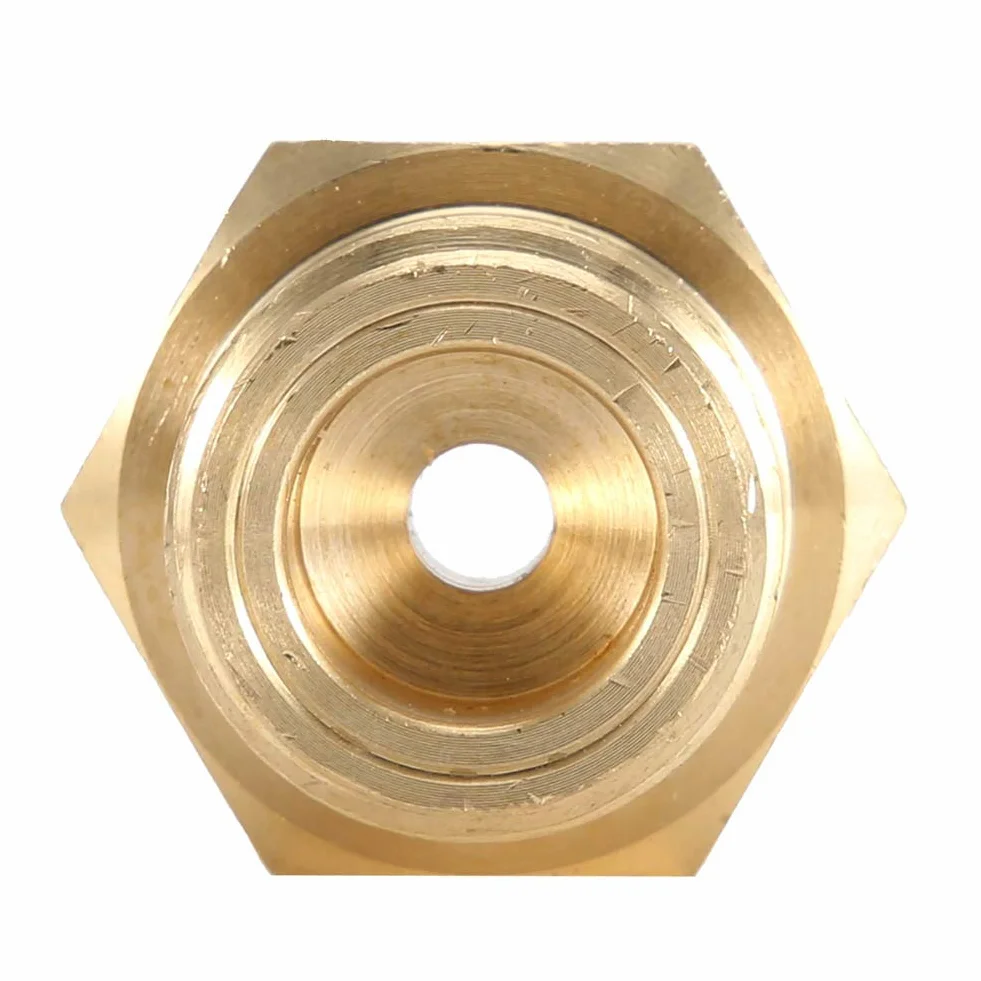Adapter Butli CO2, Mosiężny Zbiornik Butli W21.8 CGA320 Adapter Adaptera Regulatora Złącze Adaptera Złącze Zbiornika Akcesoria Konwertera (Konwertuj W21.8 na CGA320)