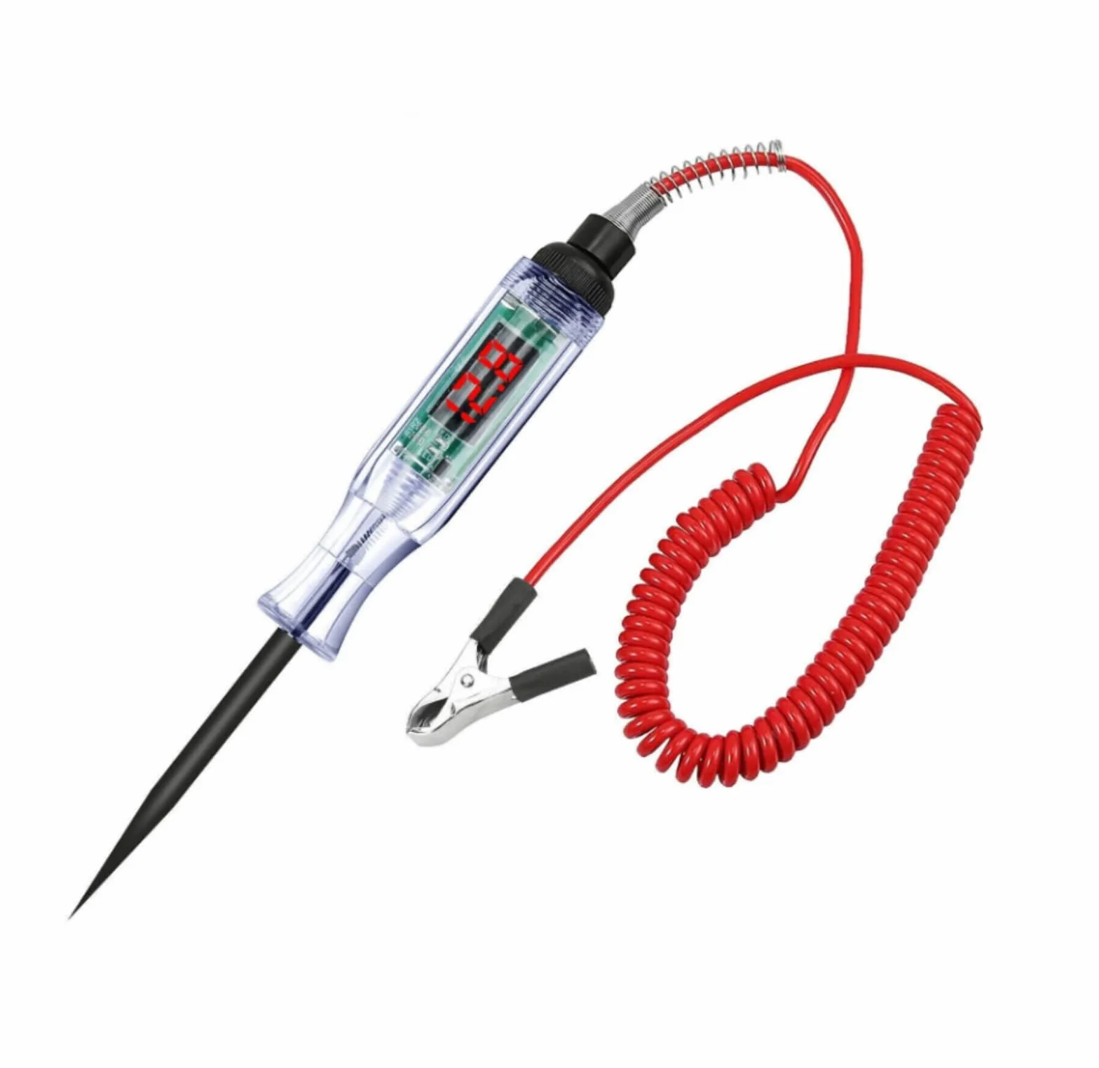 Tester obwodu samochodowego DC 6 V 12 V 24 V 36 V, elektryczny tester izolacji zakresu DC3-36V, elastyczny kabel do testu samochodowego do tetera LED