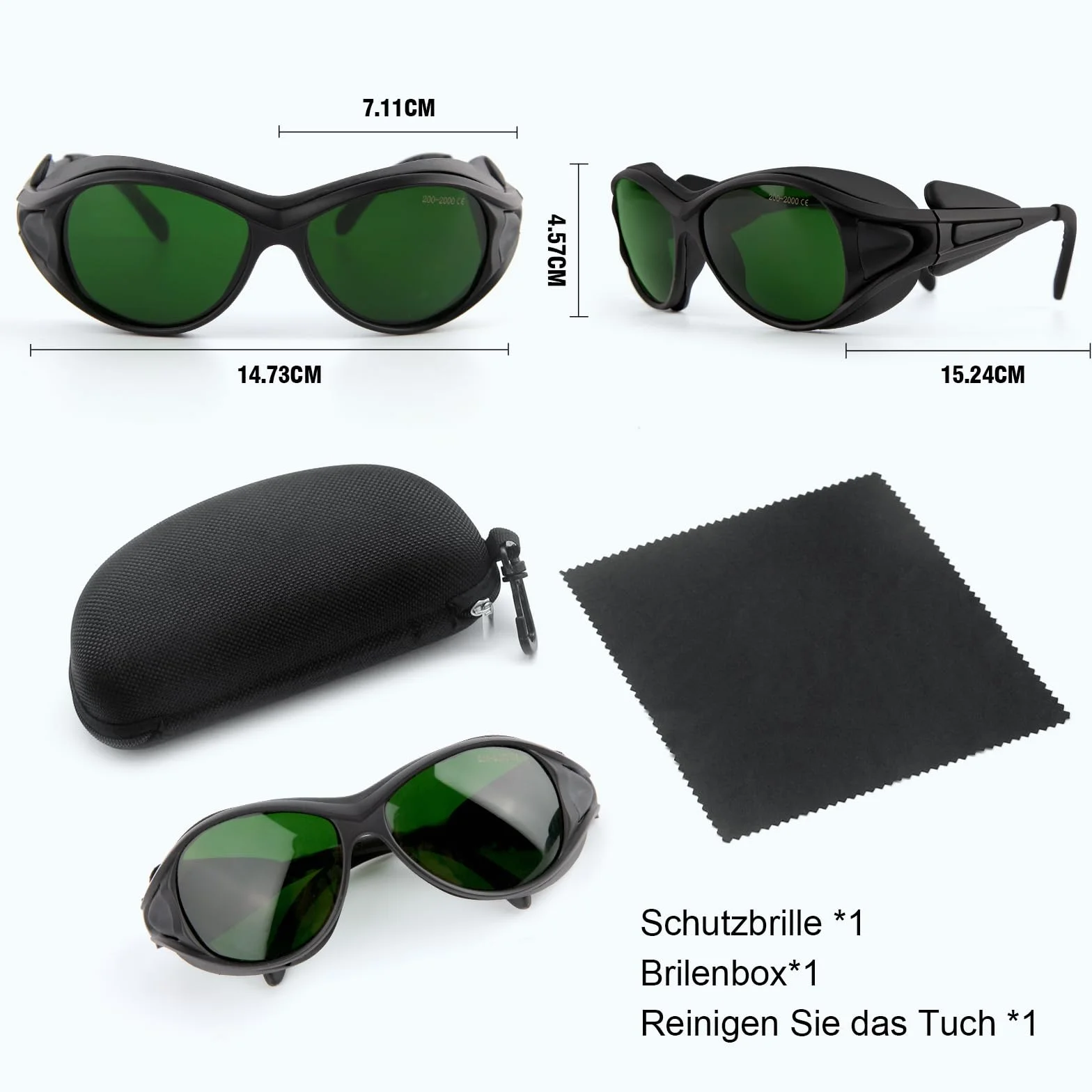 Okulary ochronne IPL 200NM-2000NM do laserowego usuwania włosów HPL/IPL UV