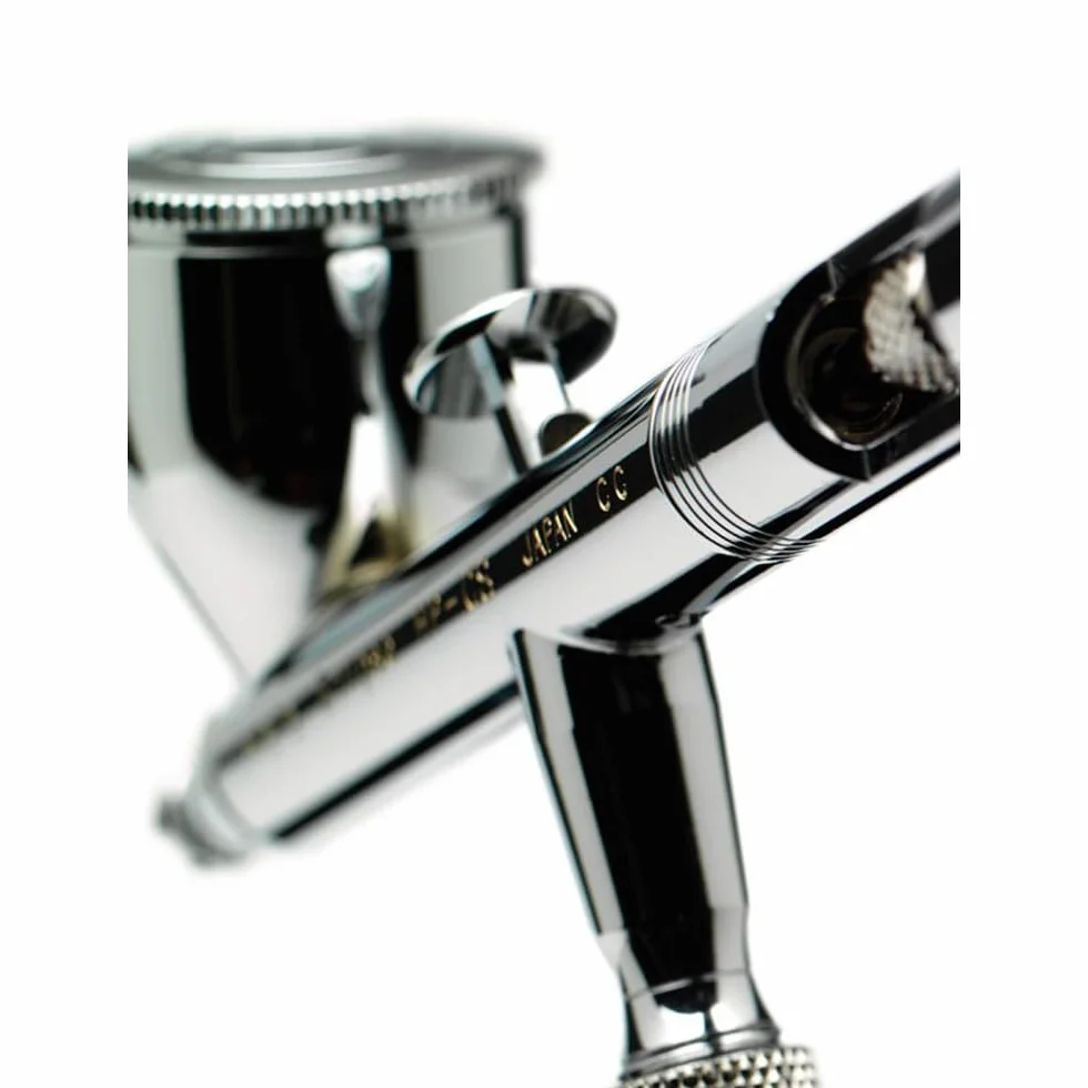 Airbrush Iwata Eclipse HP-CS 0.3 z rurą teleskopową Fengda 3 m przyłącze 1/8-1/8