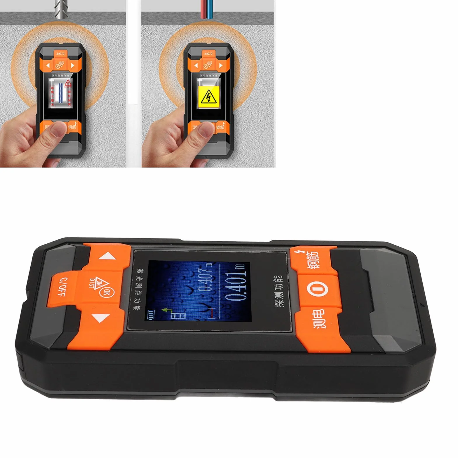Studer Electronic Stud Stud Finder Skaner ściany, Wykrywacza Skanera ściennego, Wykrywacza Elektronicznego Stud -Detector Finder Scanner Scanner Wall Mether Drewniany Czujnik Drewna Drewna Drewnianego