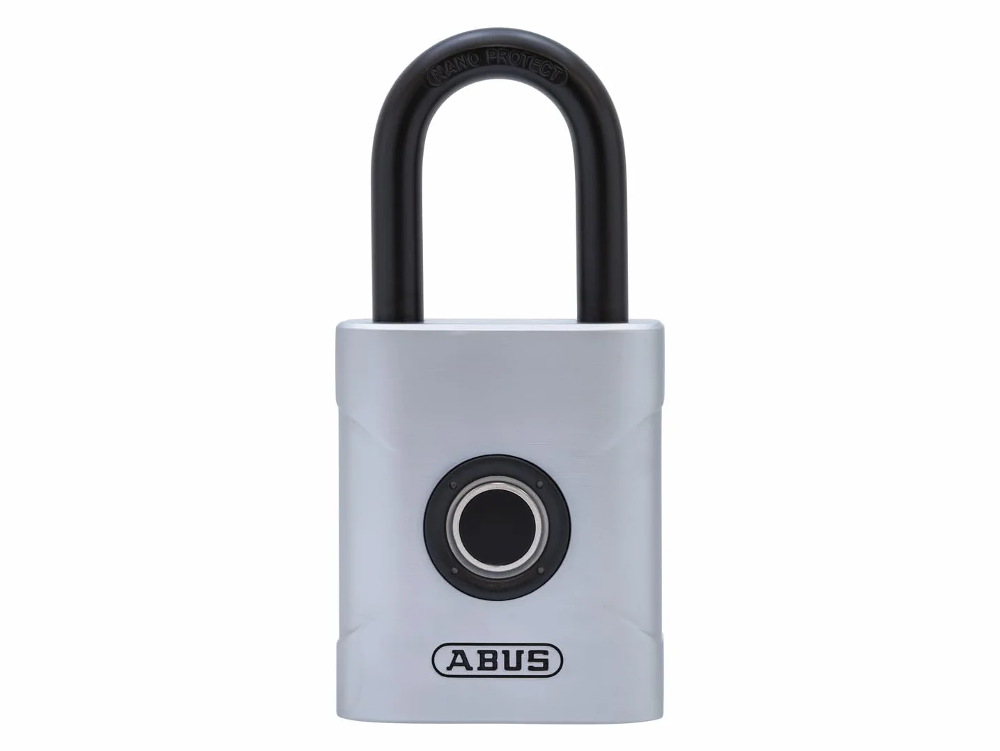ABUS Touch 57/50 zamek na czytnik linii papilarnych bezkluczykowa, odporna na warunki atmosferyczne k?ódka IP66 i IP68 do si?owni, biura, domu, ogrodu i wielu innych