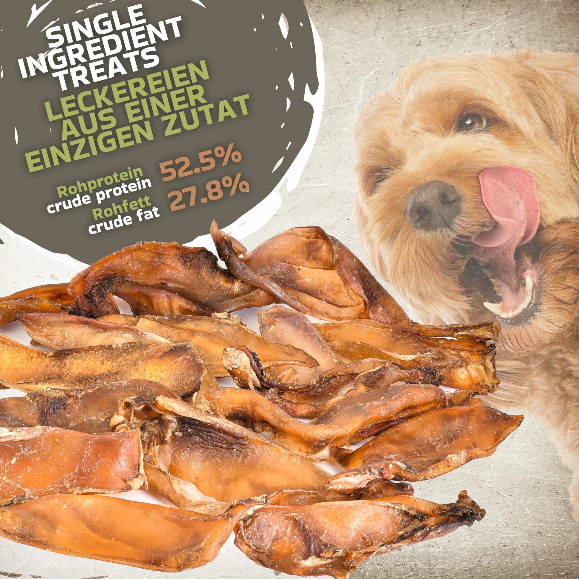 Chrząstka wołowa dla psów 1 kg (ok. 15-20 sztuk) | naturalna przekąska do żucia ze 100% wołowiny | wzmacnia stawy i pielęgnację zębów | bez zbóż i bez dodatków