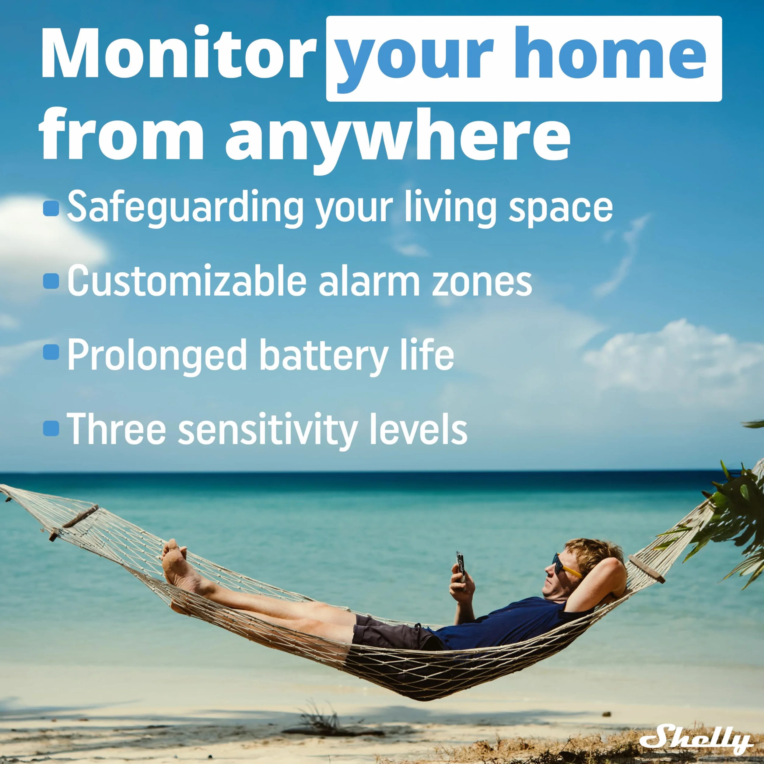 Shelly Blu Motion -Bluetooth Czujnik Ruchu i Jasności,Automatyka Domowa,Wymagana Bramka Bluetooth,Kompatybilny z Alexa i Google,Aplikacja iOS i Android,Aktywacja Scen,Zasięg do 9 Metrów