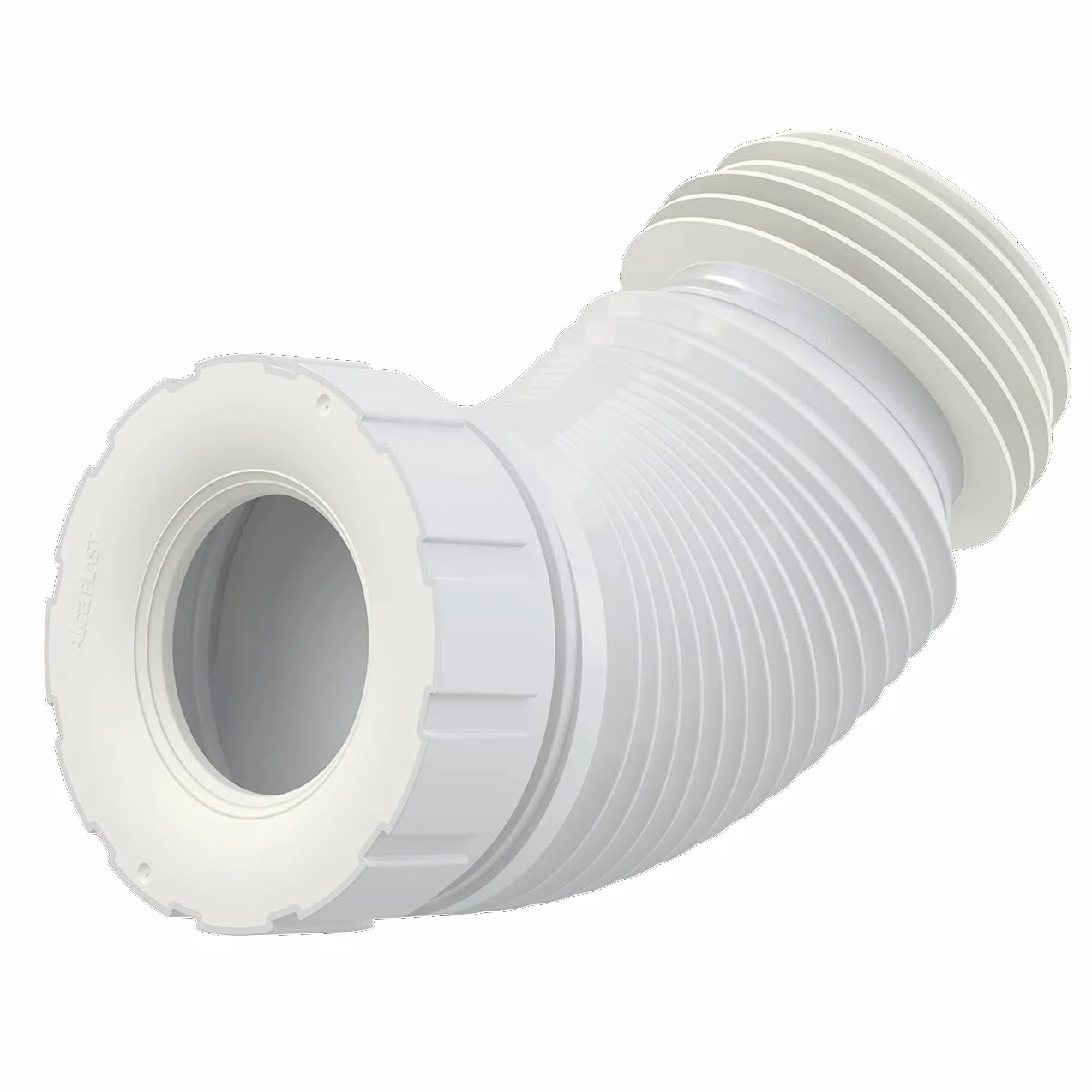 Elastyczna rura odpływowa WC TOP biała 200-520 mm