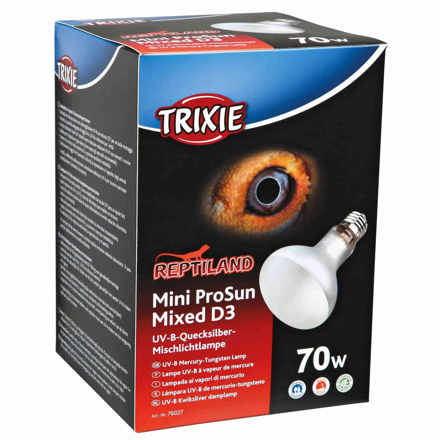 Trixie Mini ProSun mieszana lampa D3, 70 W