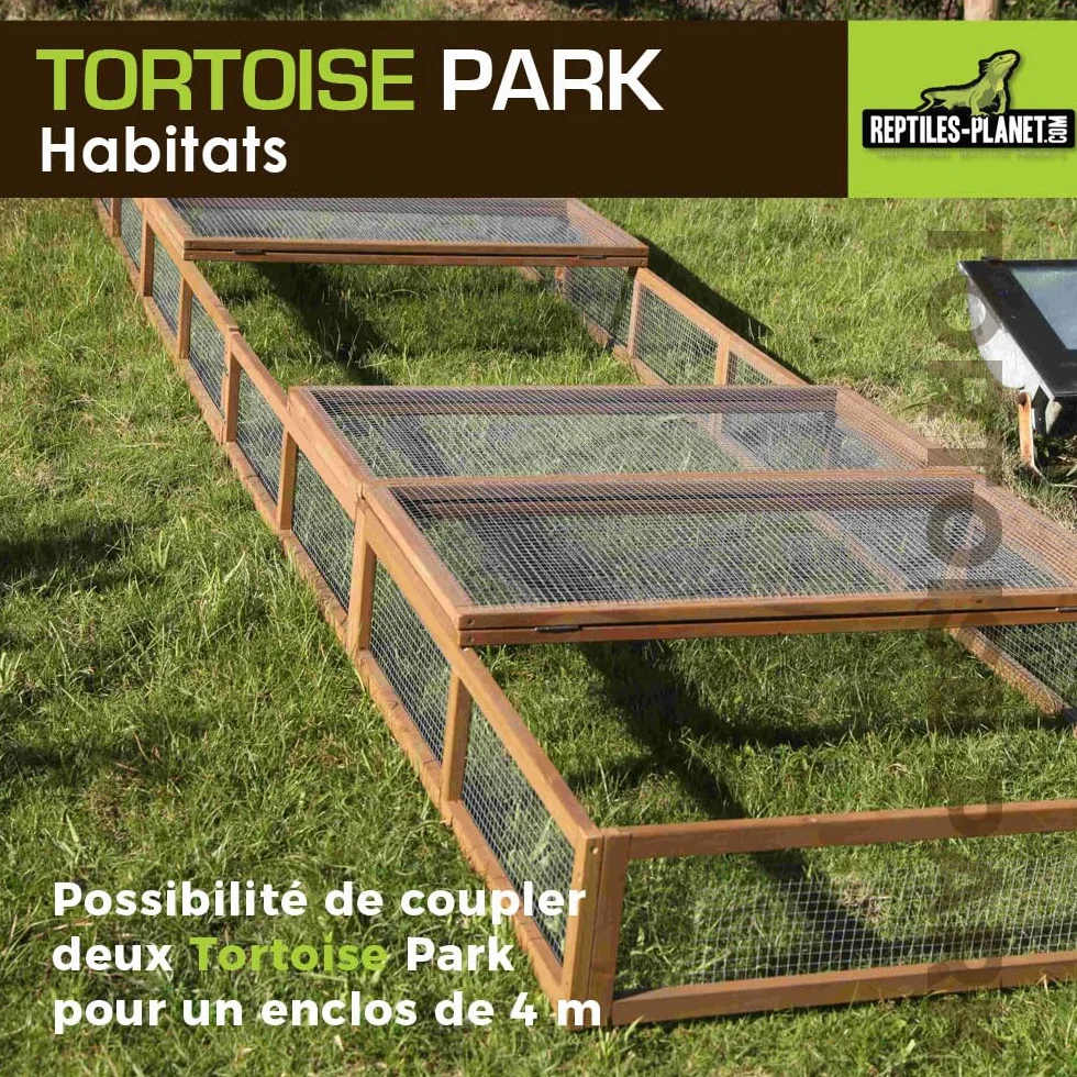 Reptiles Planet Obudowa zewnętrzna Tortoise Tortoise Park, 200 x 100 x 25 cm