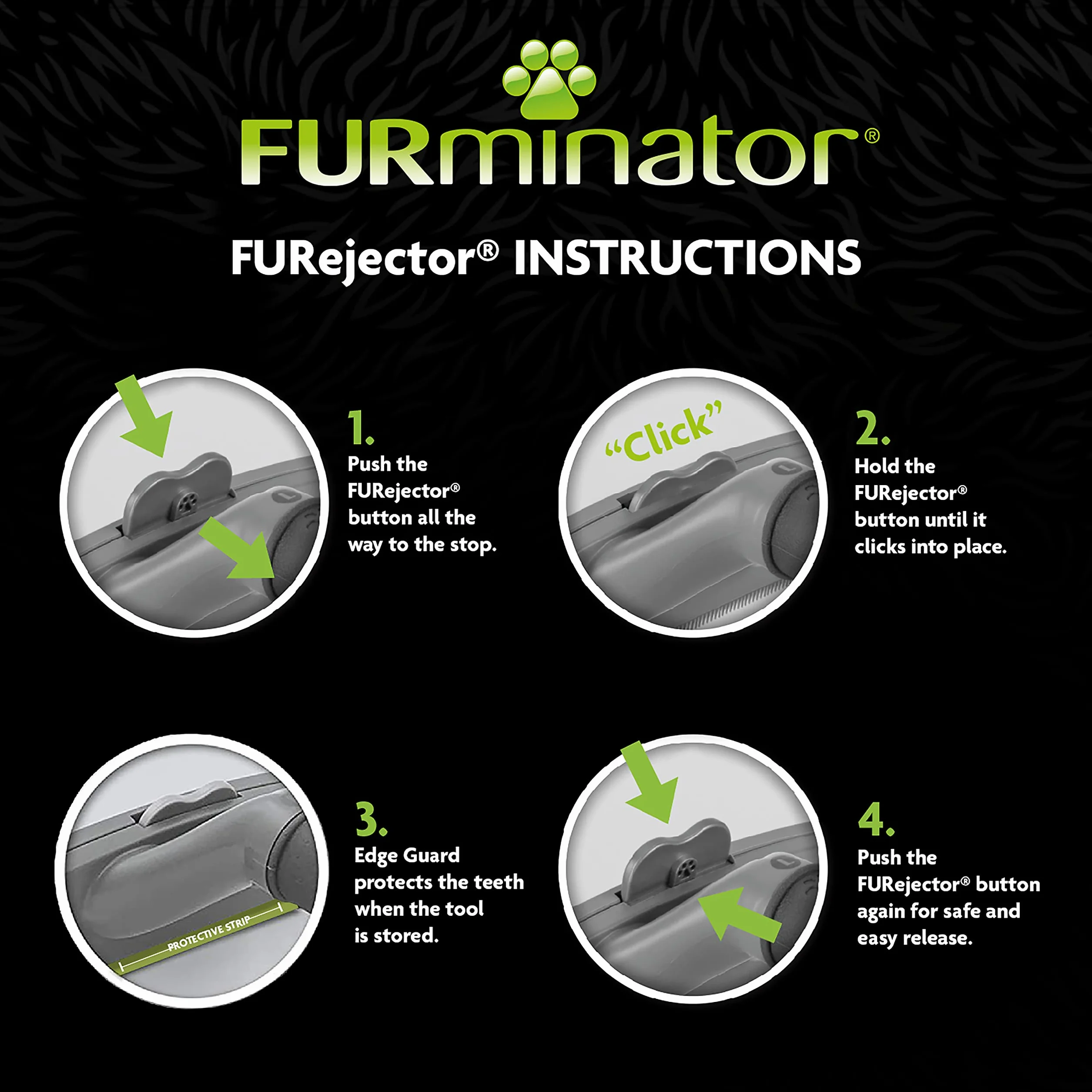 Furminator 4048422141167 Szczotka Dla Psów, XL, Bezbarwny