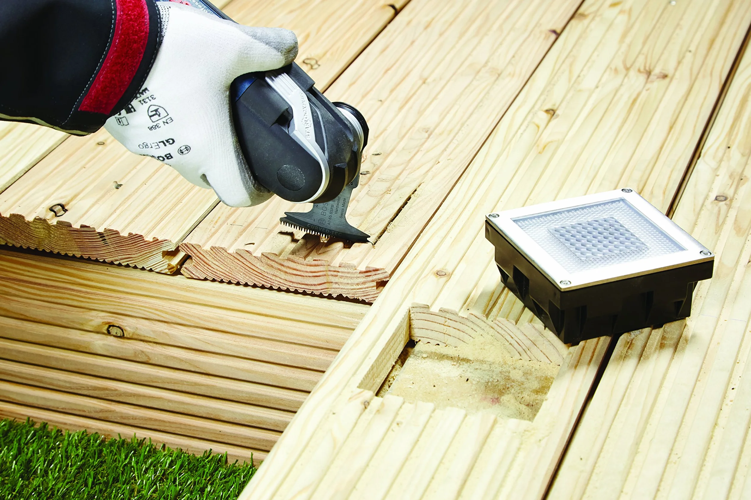 Bosch Professional Brzeszczot BIM AII 65 BSPB (do twardego drewna, 40 x 65 mm, akcesoria narzędzie wielofunkcyjne)