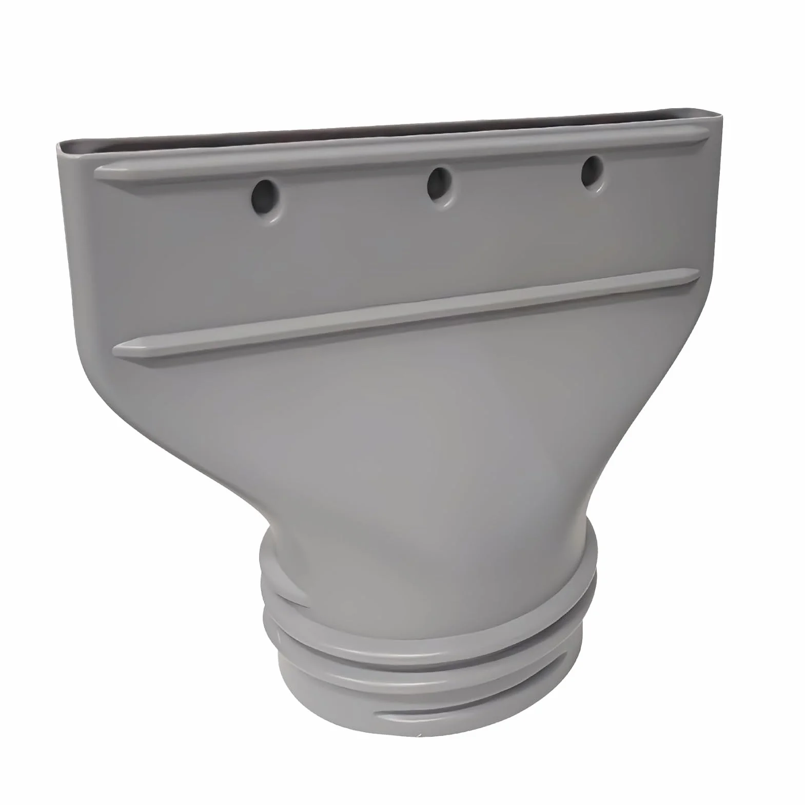 Płaski adapter węża wydechowego klimatyzacji 13 cm 15 cm