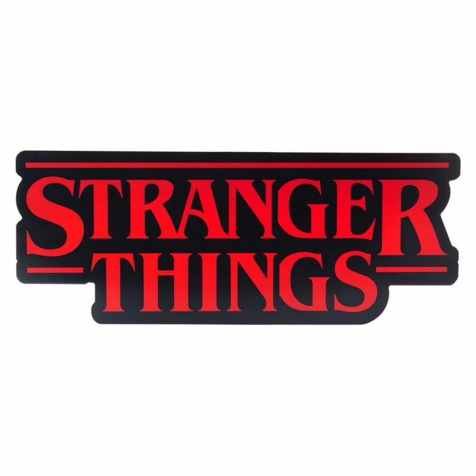 Lampa z logo Stranger Things o szerokości 30 cm (11,8") z zasilaniem USB lub baterią, trybami fazowymi i pulsacyjnymi, oficjalnie licencjonowany produkt Netflix | Paladone