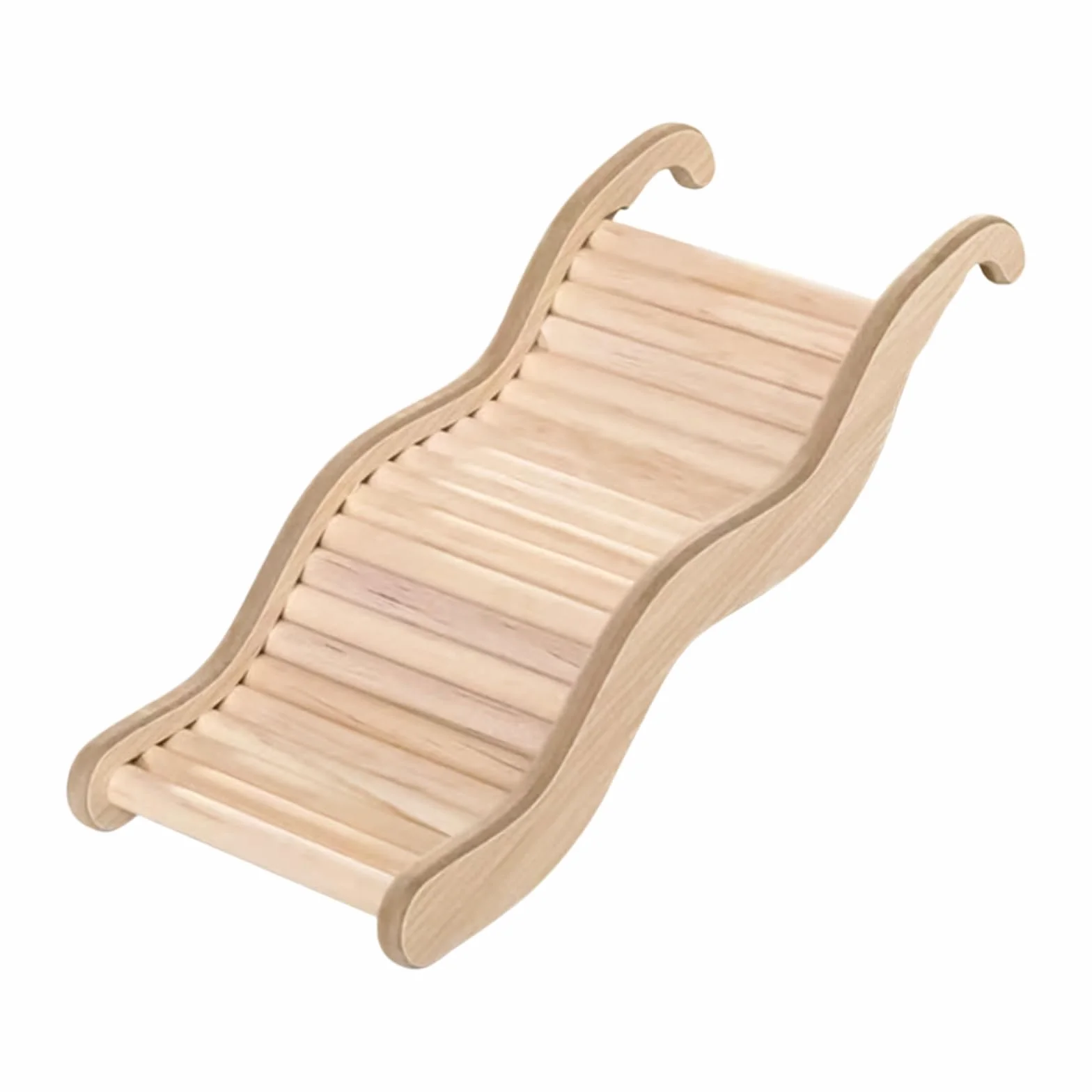 Akcesoria dla chomików, 21 x 8,5 cm, akcesoria dla świnek morskich, zabawka dla chomików i akcesoria do klatki na szczury, z wyselekcjonowanego, oryginalnego drewna