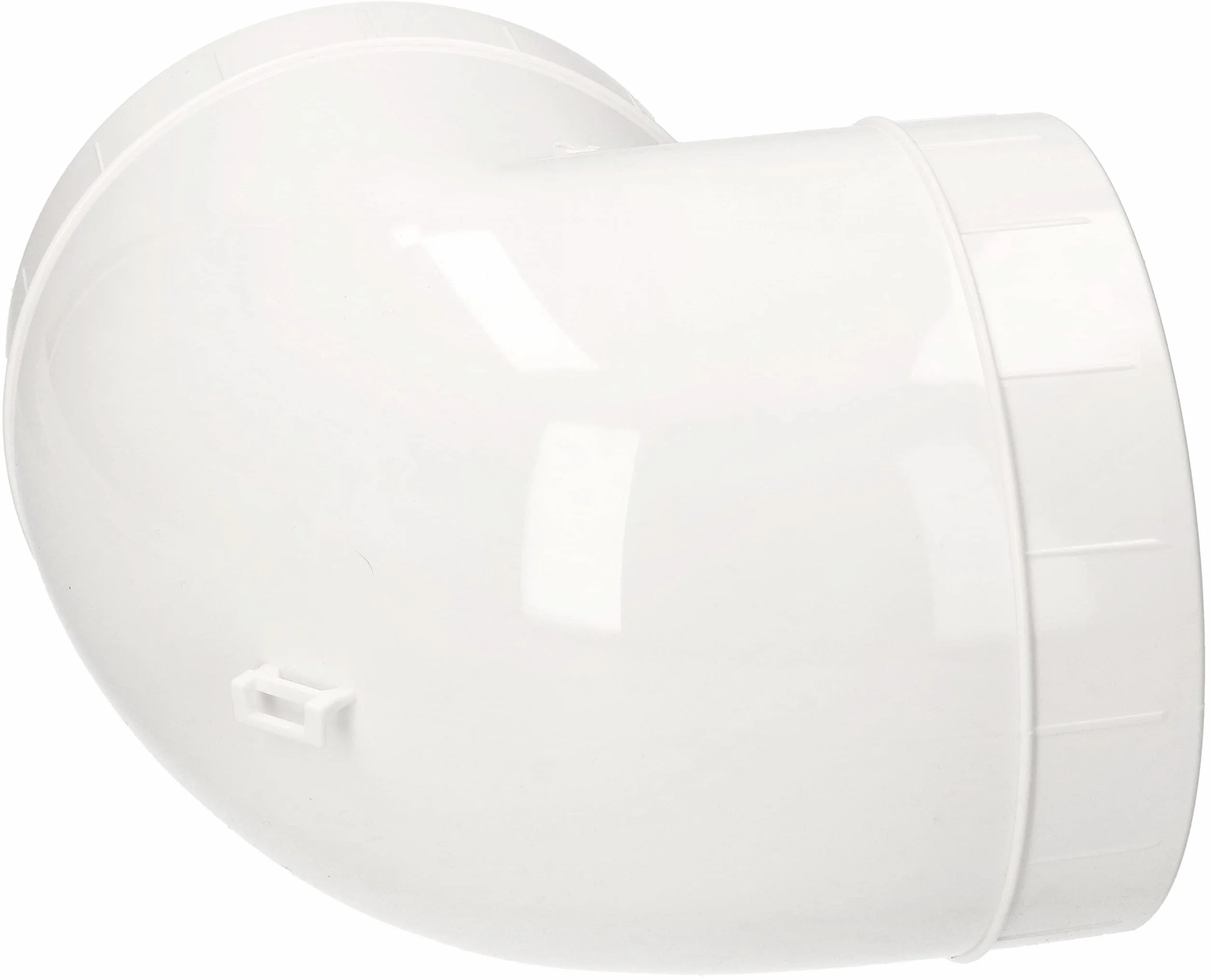 Złączka rurowa Ø 150 mm Kolanek 90° Plastik Biały
