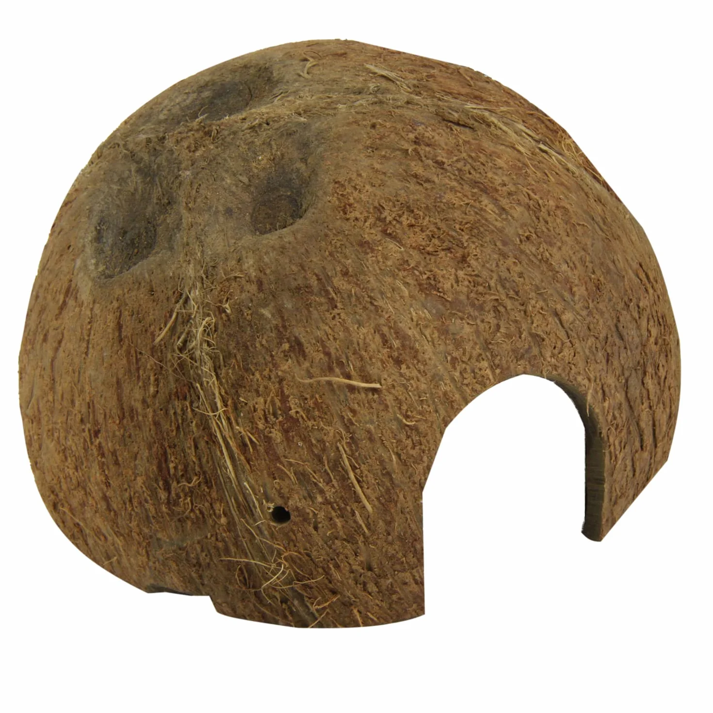 JBL 61510 miska na orzech kokosowy jako jaskinia do akwariów i terrariów, Cocos Cava 1/2 l