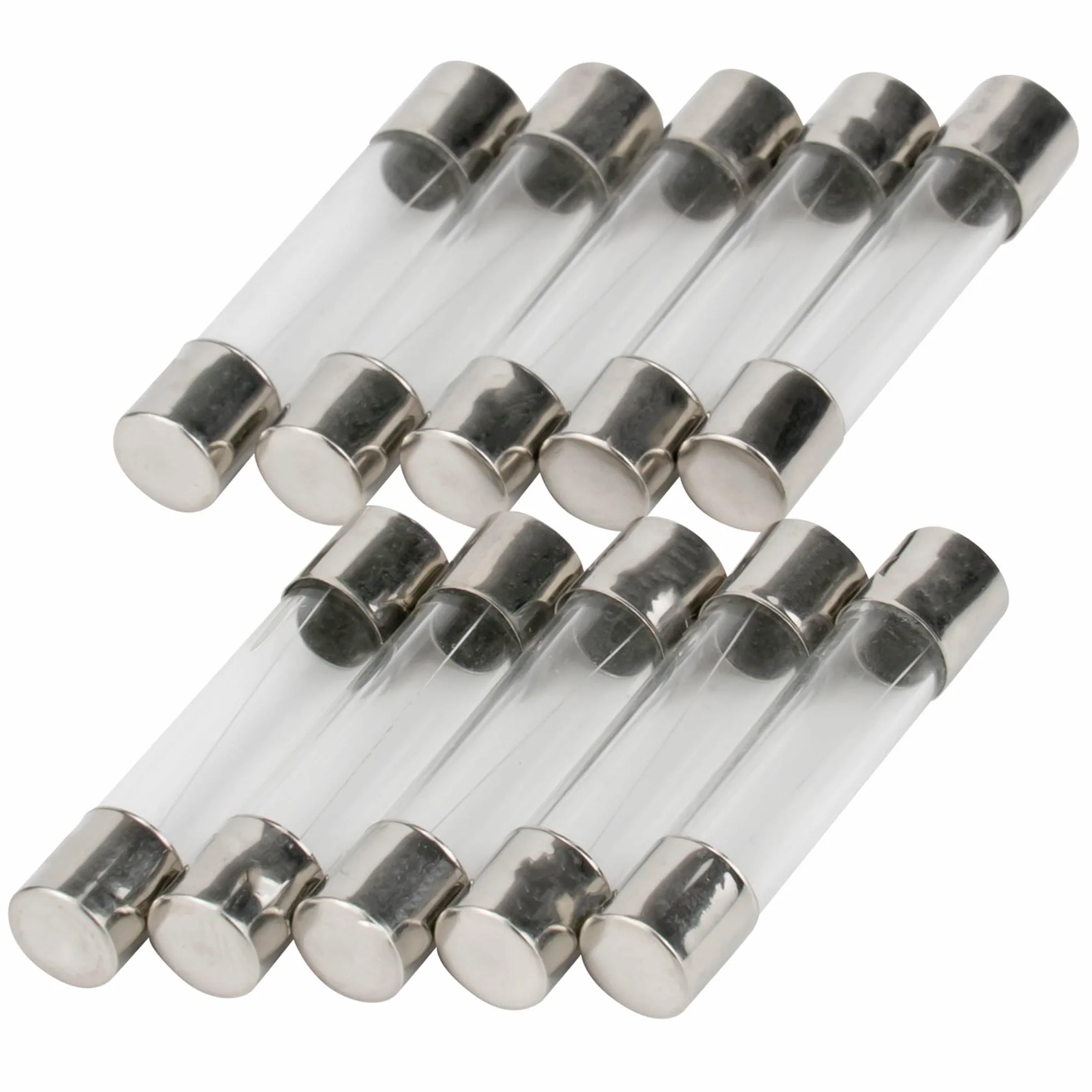 SeKi bezpiecznik dokładny, 10 sztuk, 0,2 A (200 mA), 6 x 30 mm, obrotowy; bezpiecznik szklany 250 V