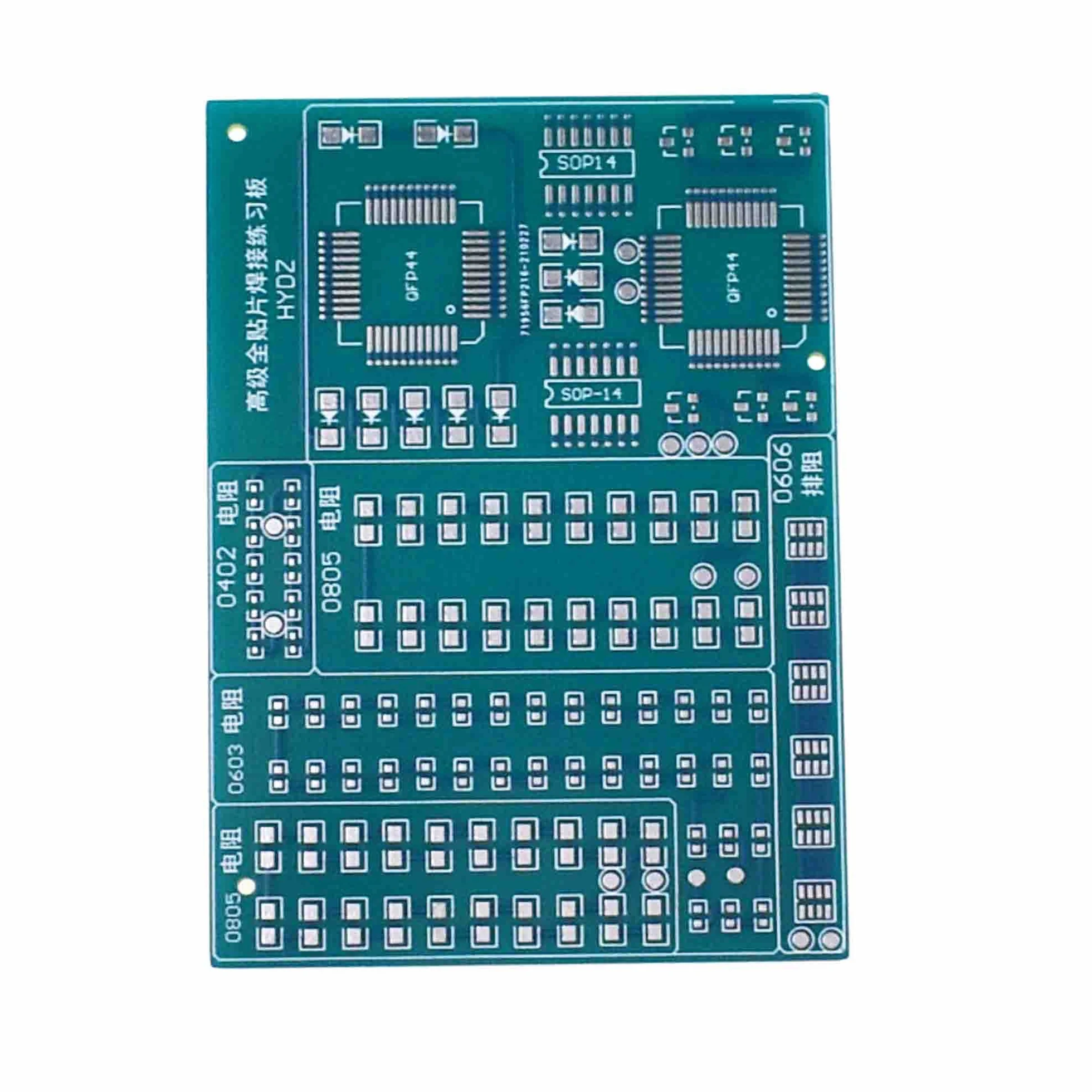 Reland Sun SMD SMT Components Practice Board Solder Skill Training Beginner DIY Kit