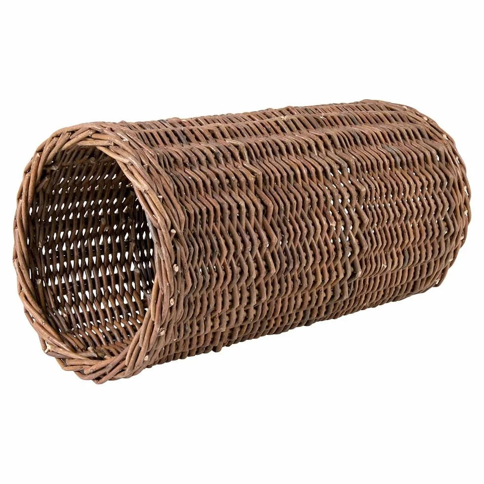 Trixie Tunel wiklinowy dla chomików, brązowy, 25 x 10 cm