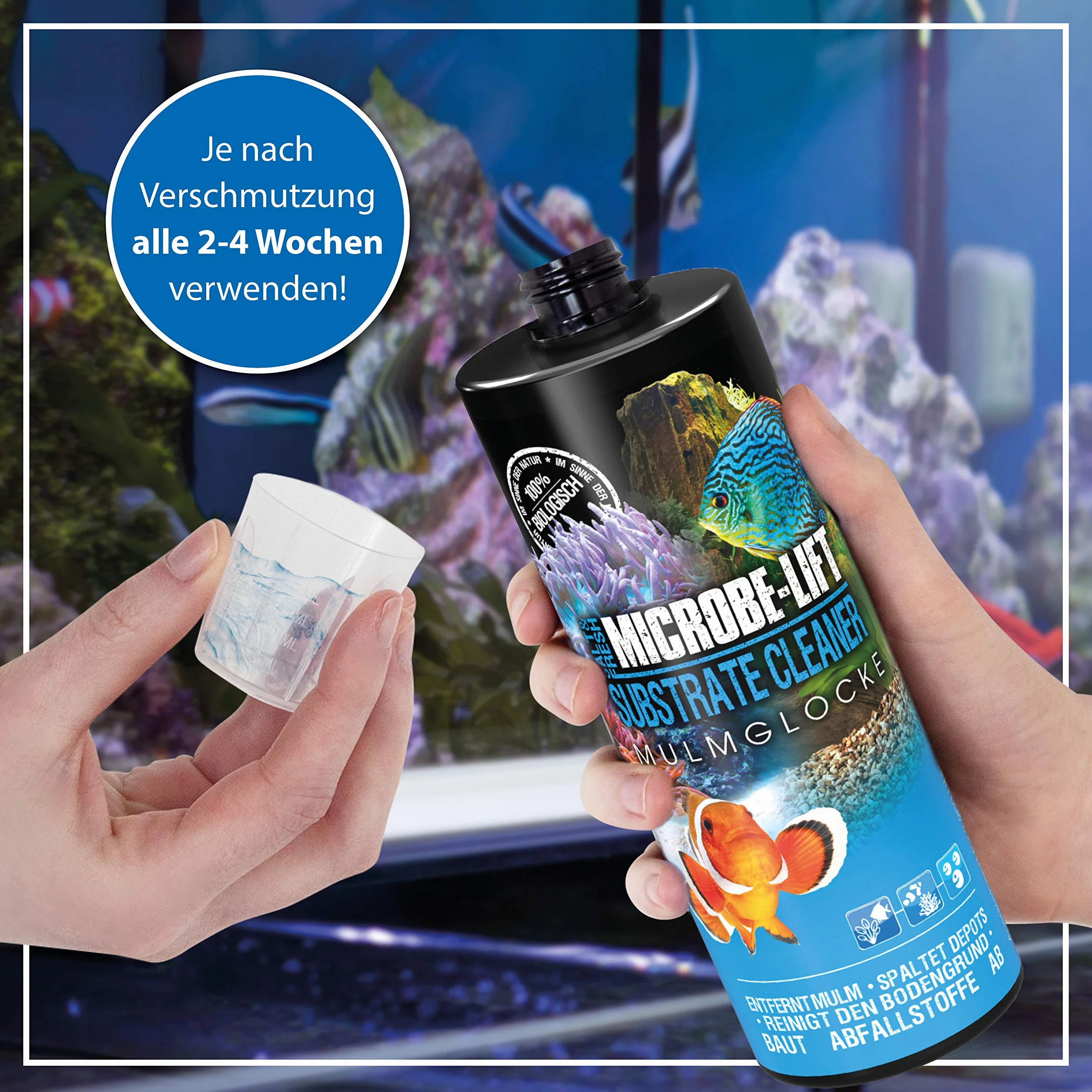 MICROBE-LIFT Substrate Cleaner 118 ml bakterie do akwarium słodkiej i morskiej