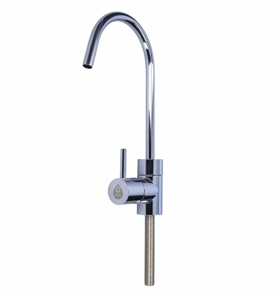 Dafi Podblatowy System Filtrów Wody FLOW COMFORT Chromowany Kran Duży Przepływ Redukcja Chloru