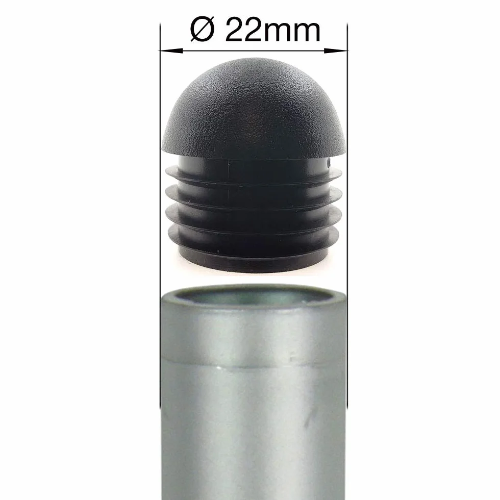 Lifeswonderful 16 sztuk, różne rozmiary, okrągłe wkładki do rur, zaślepki do krzeseł, mebli, nóg firmy 16 sztuk, 22 mm