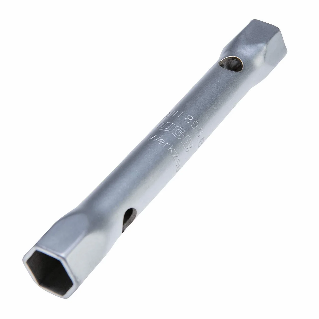 Dwustronny zestaw kluczy nasadowych do rur długi | nadaje się jako klucz do świecy zapłonowej | 8-częściowy 6-22 mm | nr 450 K | WGB