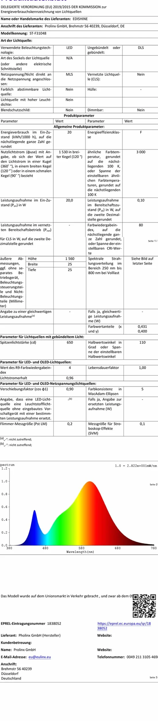 EDISHINE Lampa stojąca z regałem, możliwość ściemniania, 3 temperatury barwowe, 20 W, 1530 lumenów, 163 cm, regał narożny z obracanymi diodami LED o 360° i przełącznikiem nożnym, nowoczesne