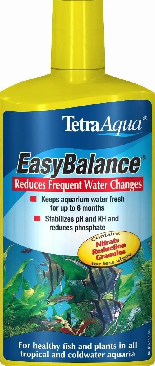 Tetra EasyBalance – długotrwała pielęgnacja biologicznie zdrowej wody akwariowej i zmniejszona liczba zmian wody, butelka 250 ml