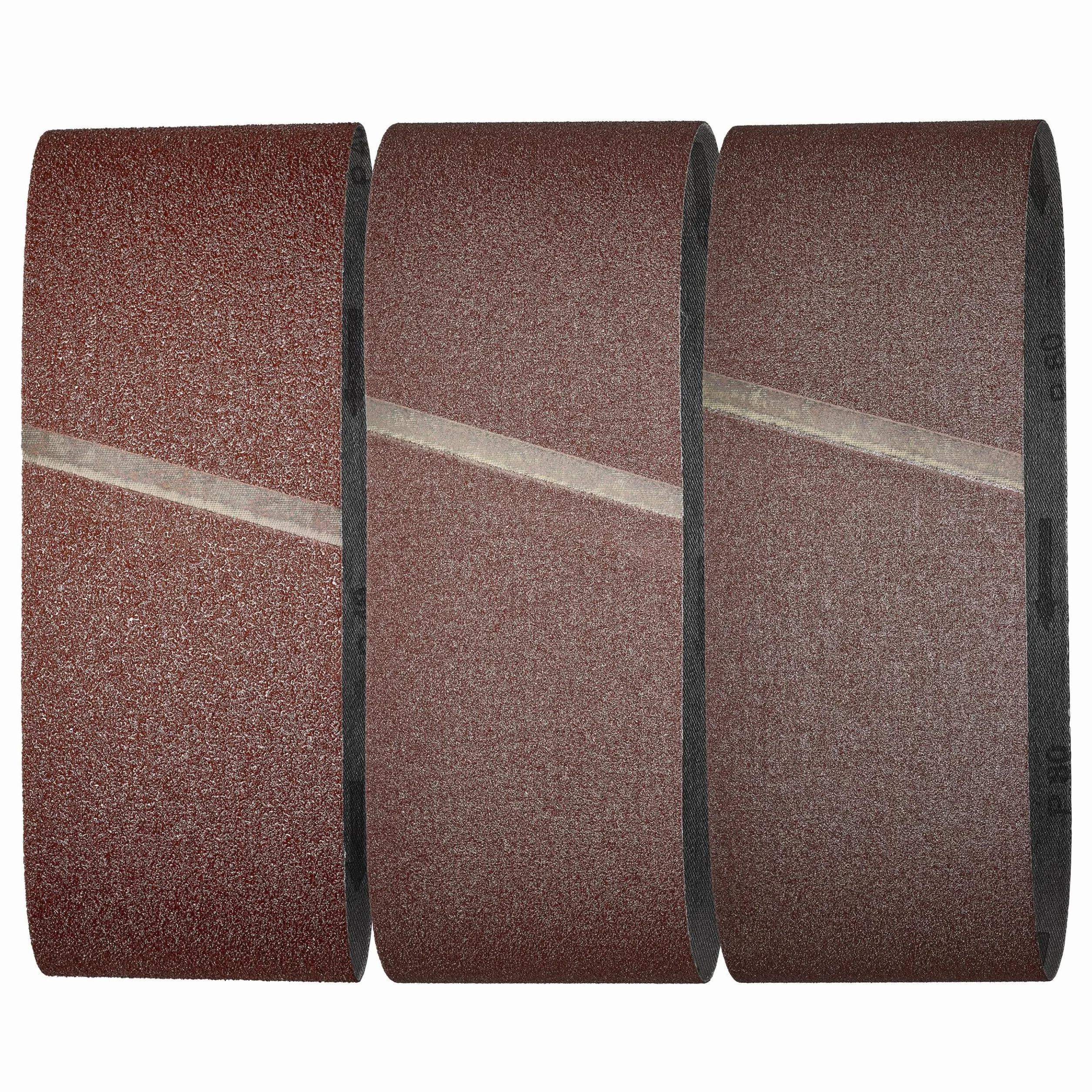 Wolfcraft 8415000 Taśmy Szlifierskie, Czarny