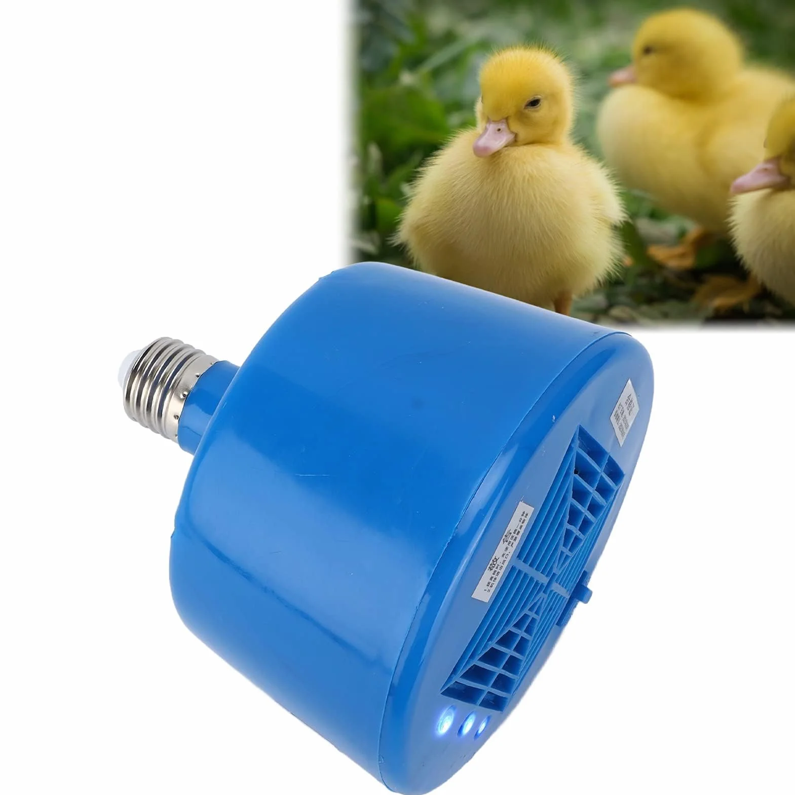 Lampa Grzewcza E27 do Hodowli Drobiu, 220V, dla Kurczaków, Kaczek, Świń, Inkubatorów, Ogrzewanie Zwierząt Domowych