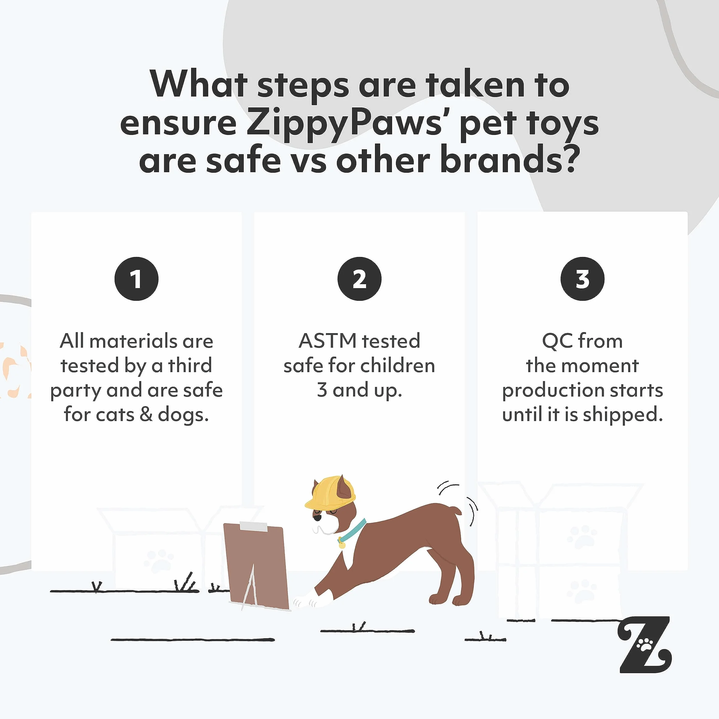 ZippyPaws Burrow Quietschendes Hundespielzeug aus Plüsch, Bunny 'n Carrot