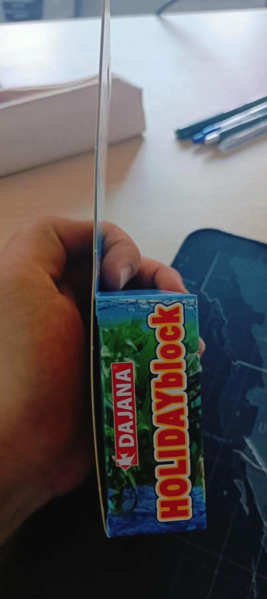 Blok pokarmowy dla ryb Dajana: Odżywianie podczas wakacji