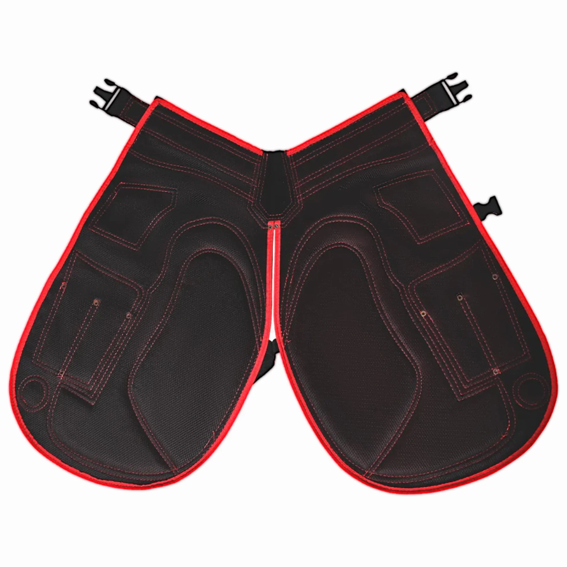 fartuch marszałkowy EQUESTRIAN STORE 59 cm, wysokiej jakości płótno z kutej skóry, prawdziwy zamsz, fartuch na narzędzia, czapki do strzyżenia, pielęgnacja