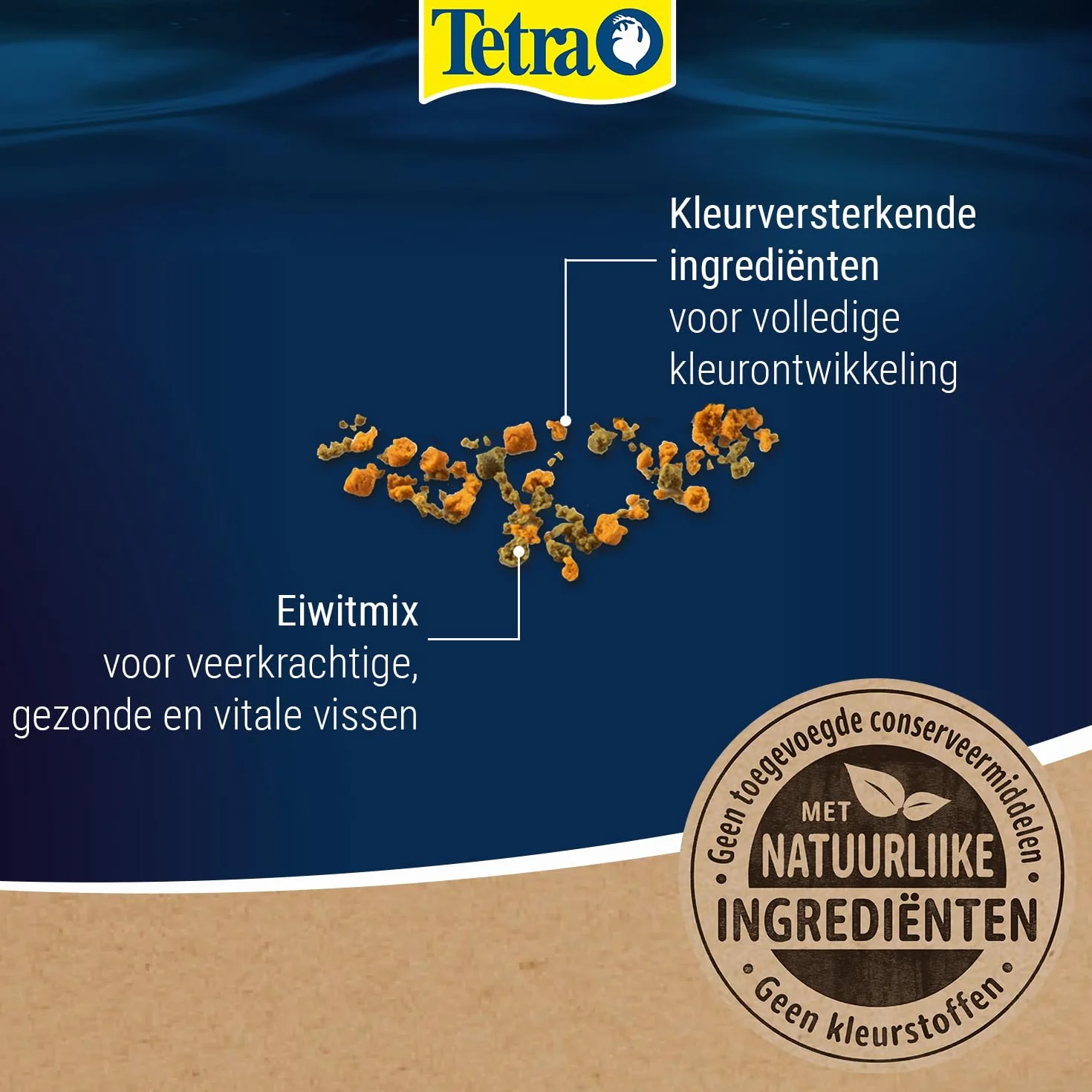 Tetra Rubin Granules – karma dla ryb w postaci granulatu z naturalnymi wzmacniaczami kolorów, idealna dla wszystkich ryb w środkowej warstwie wodnej akwarium, puszka 250 ml