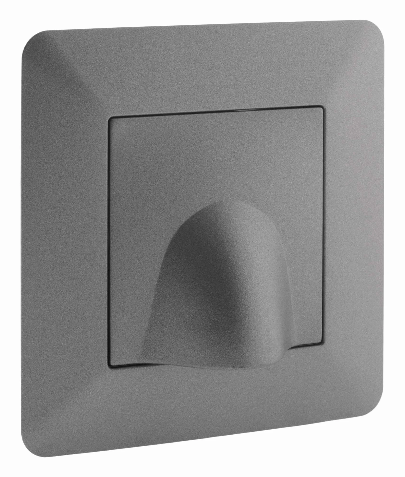 Zenitech - Gniazdo Kablowe 16A - Nowoczesny Design, Matowe Wykończenie - Linia Artezo - Dyskretne Połączenie, Precyzyjne Dopasowanie Snap-On - Szybka Instalacja - Tytan