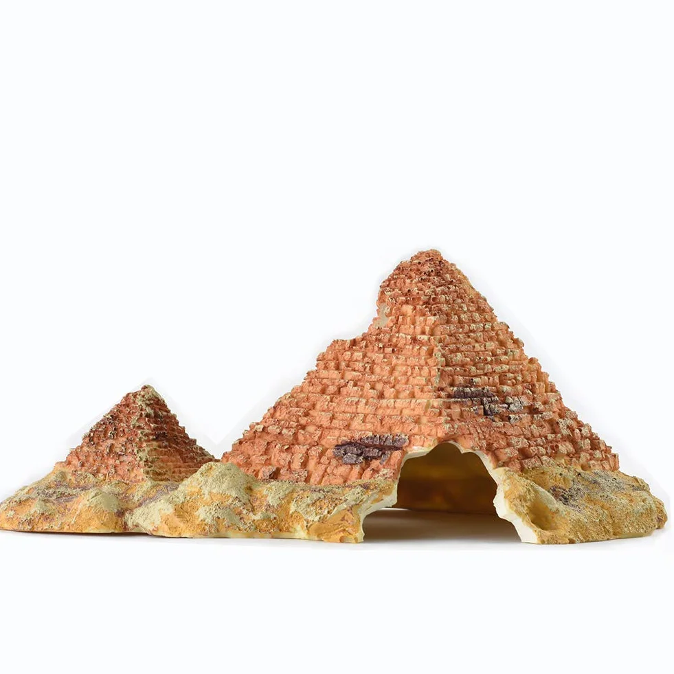 OMEM Pudełko do hodowli gadów schronienie nawilżanie kryjówka i jaskinia terrarium siedlisko dekoracja kryjówka jaskinie