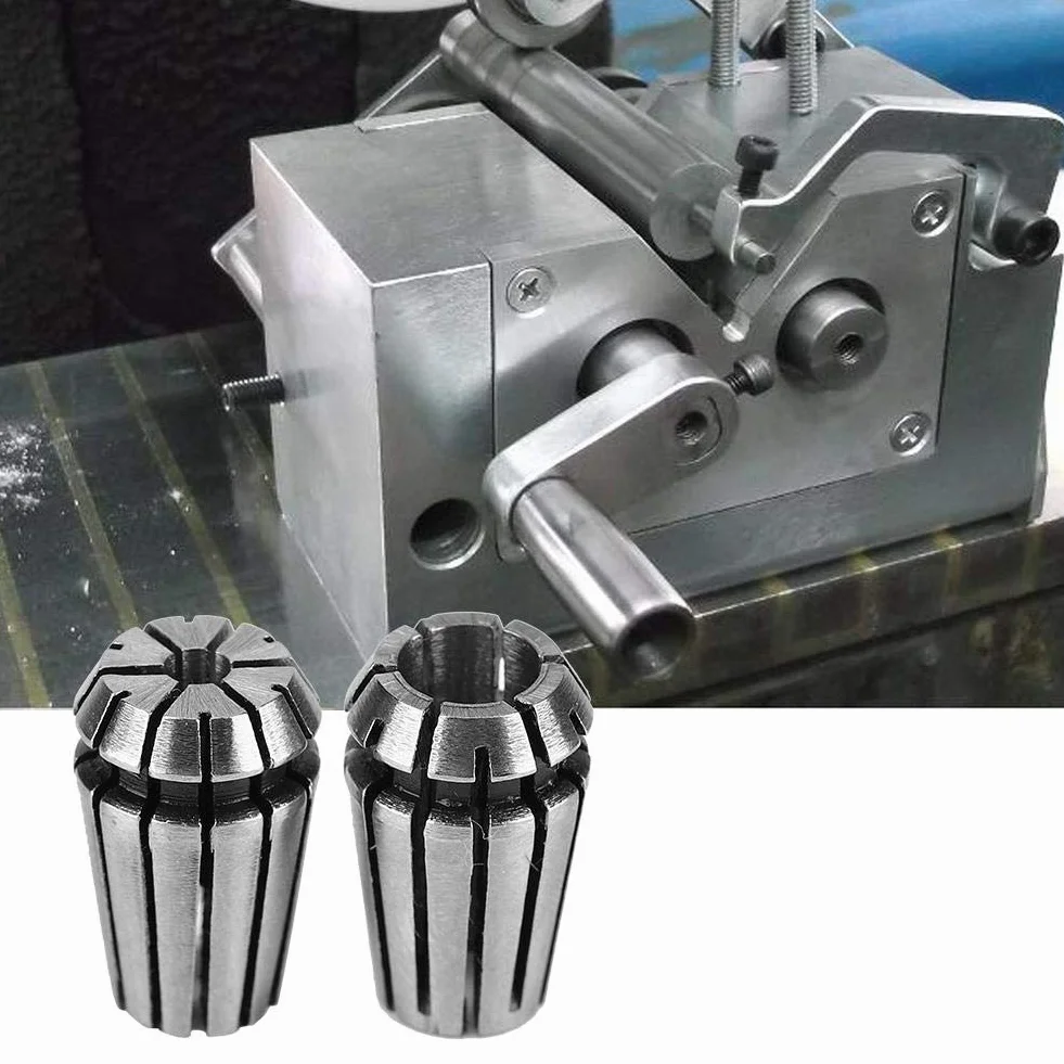 Precyzyjne uchwyty zaciskowe CNC 1/4" 1/8" do frezarki tokarki 2 sztuki