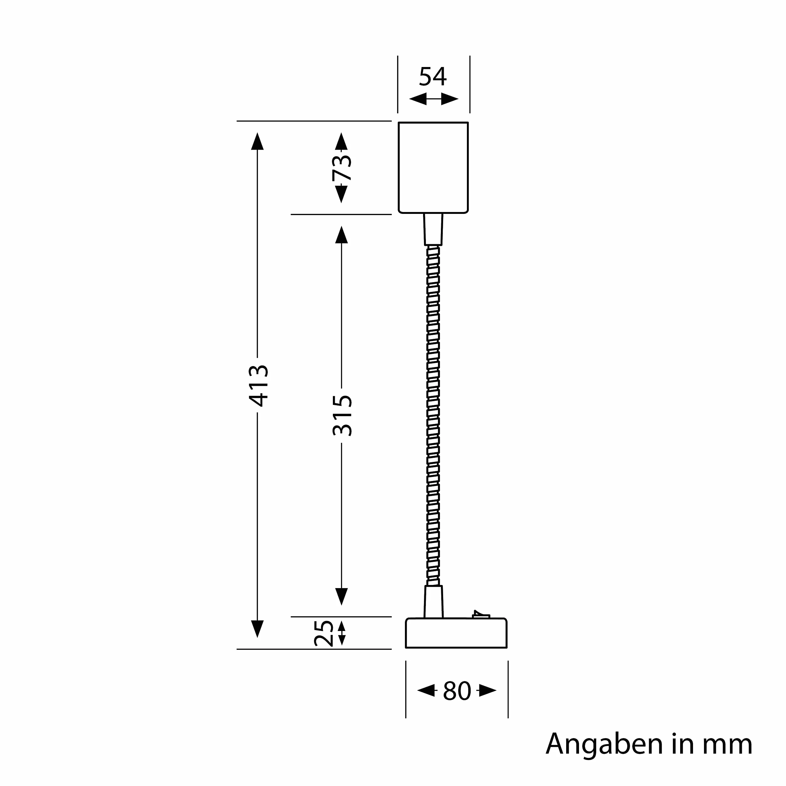 ledscom.de Lampa do czytania WAIKA z gęsią szyjką i przełącznikiem biały mat, w zestawie GU10 LED, PAR16, ciepła biel, 6,05W, 374lm, 70°, 3-stopniowy ściemniacz