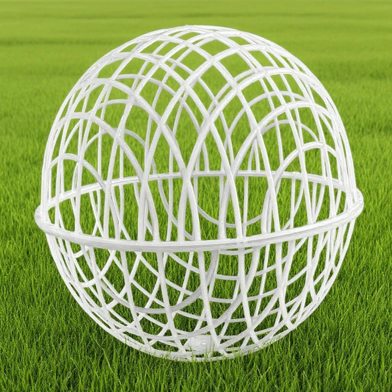 Chicken Globes for Outside Roaming - 3 Pieces Movable Chicken Cage Ball | Durable Poultry Habitat Supplies for Garden Vegetable Protection, Chickens Housing Pasture Yard Grazing Farm Free-Range Use