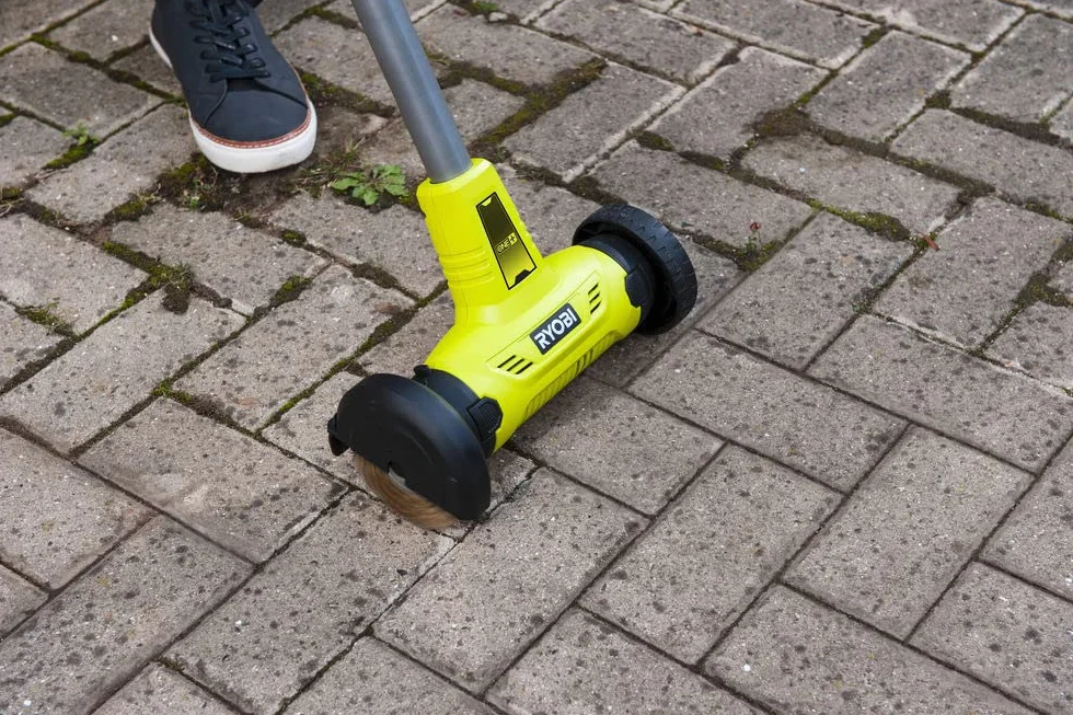 Ryobi Szczotka Druciana RAC814 o Średnicy Zewnętrznej 115 mm, Przeznaczona do Urządzenia Czyszczącego Ryobi Patio Cleaner
