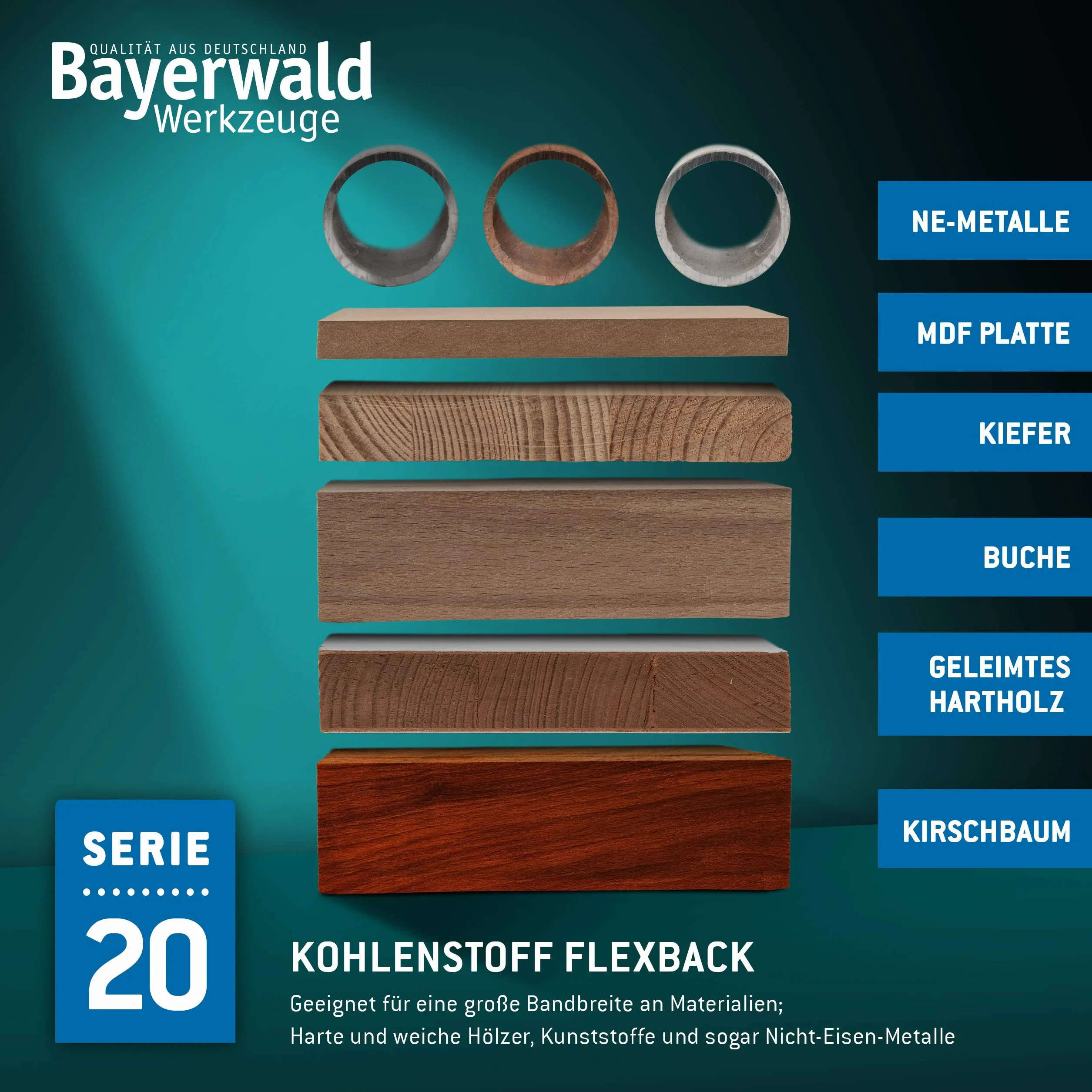 Bayerwald brzeszczot taśmowy 1400 x 6 x 0,36 x 6 do drewna metali nieżelaznych tworzywa sztucznego cienkich blach pasująca do Scheppach HBS20 HB800