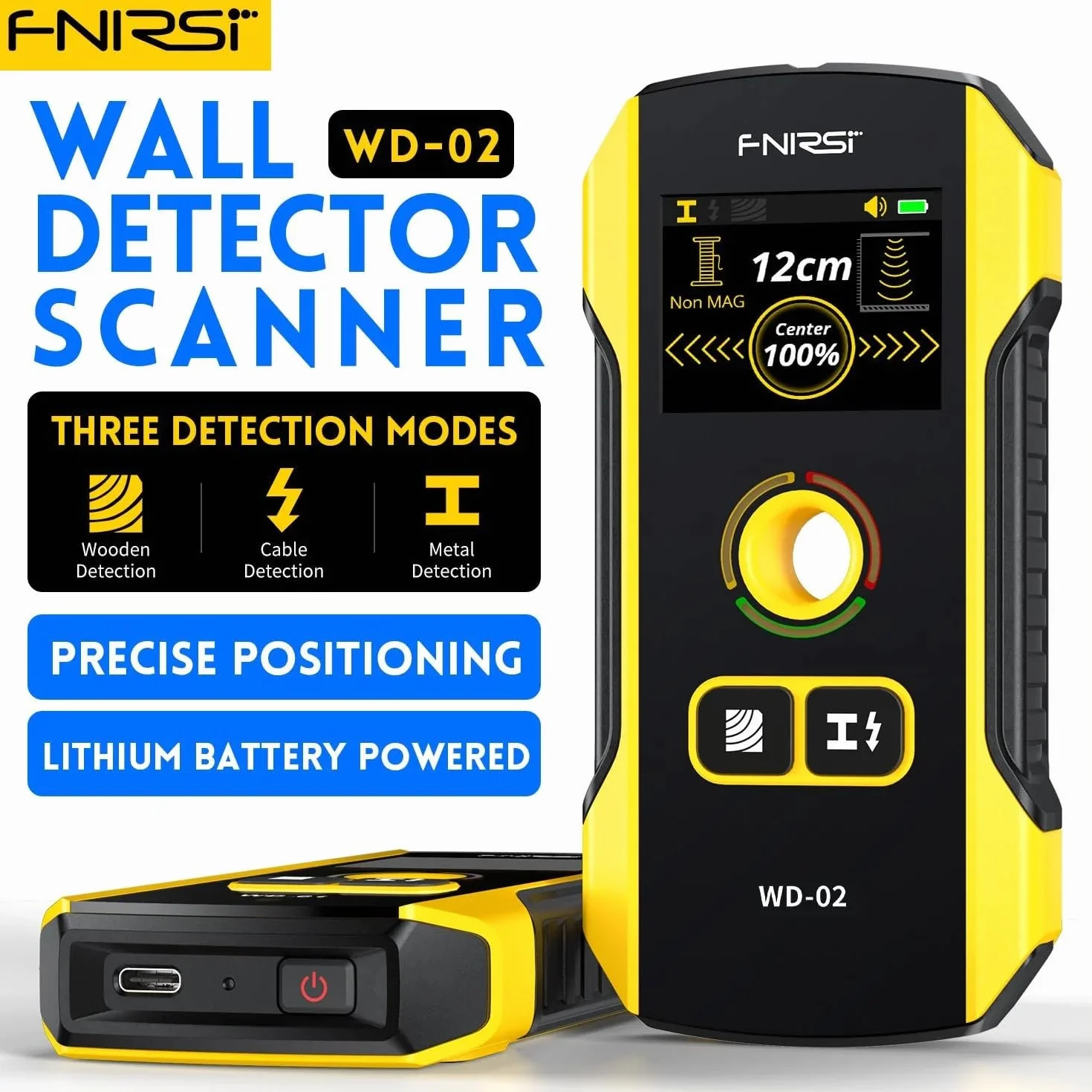 WD-02 wykrywacz profili przewodów detektor wallscanner