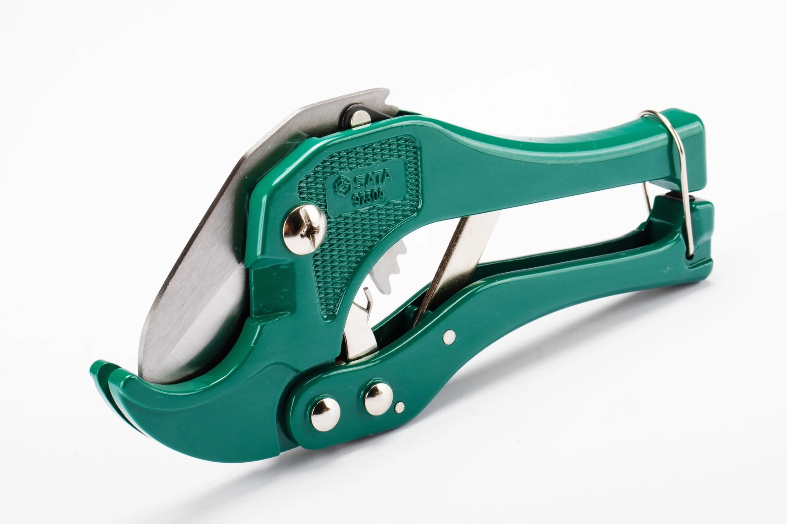 SATA ST97304ST przecinak do rur z PCW 3-42 mm z ostrzem ze stali nierdzewnej, zielony/srebrny
