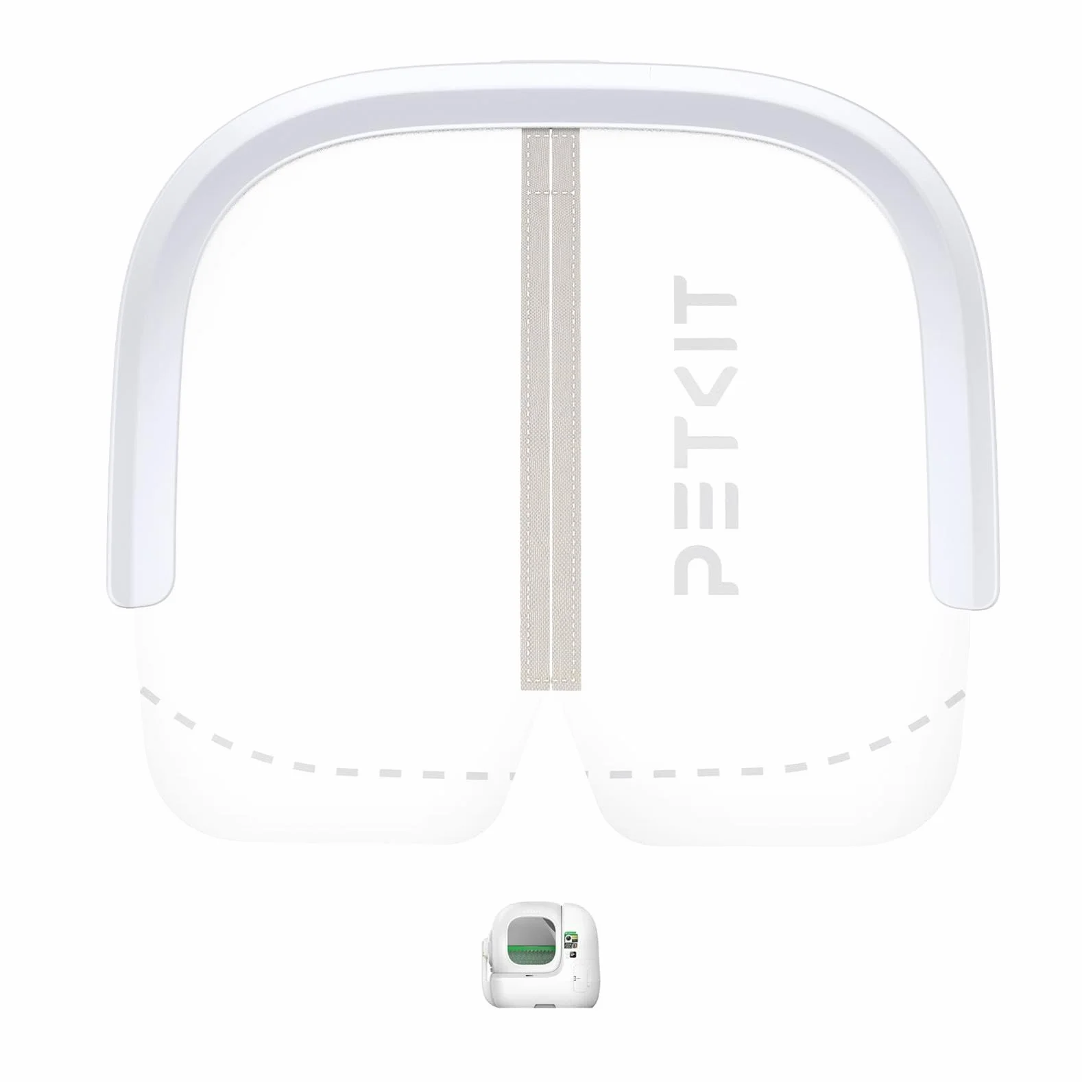 PETKIT Kurtyna Magnetyczna 3.0, do Samoczyszczących Kuwet dla Kotów PUROBOT MAX PRO 2, Pyłoszczelna, Redukuje Ślady Żwirku, Trwała, Nie dla PURA MAX 2/PUROBOT MAX PRO/PUROBOT ULTRA