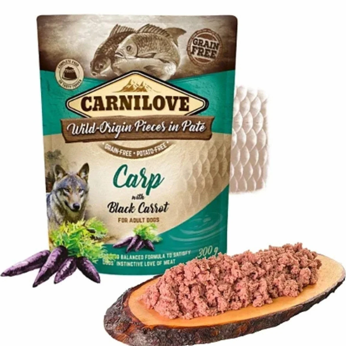 Carnilove Carp & Black Carrot Karp Czarna Marchewka 300 g