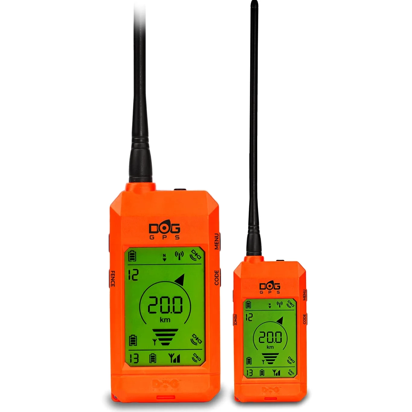 DOGTRACE GPS X30B lokalizator psów, na polowanie, do 13 psów, z torbą, pomarańczowy