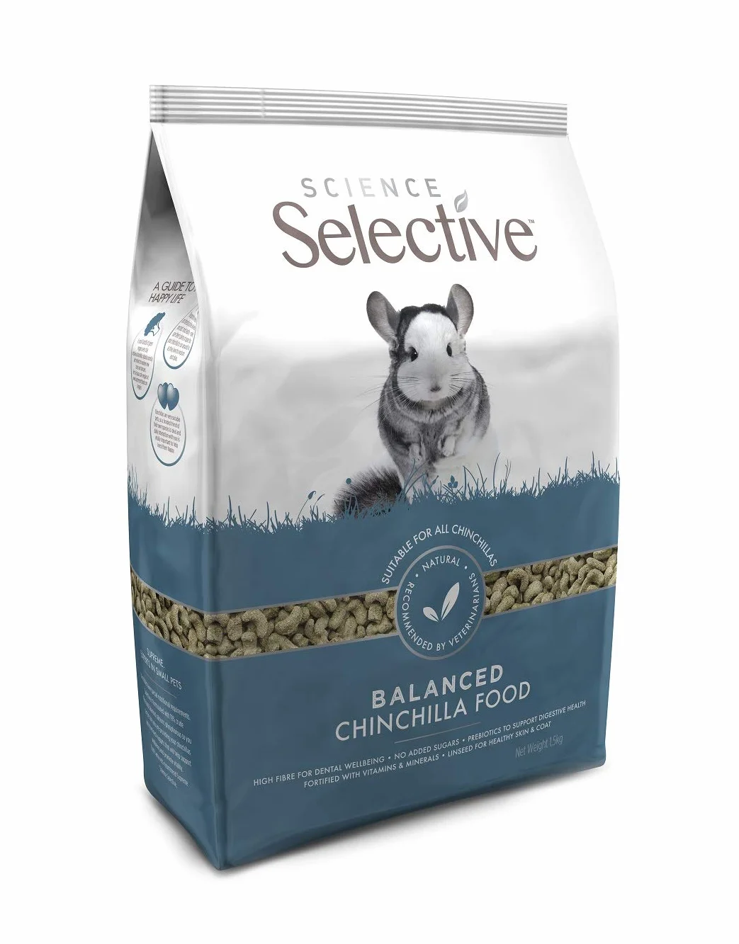 Supreme Petfoods 13946/3775 Supreme Science Selective Chinchilla 1,5 kg.