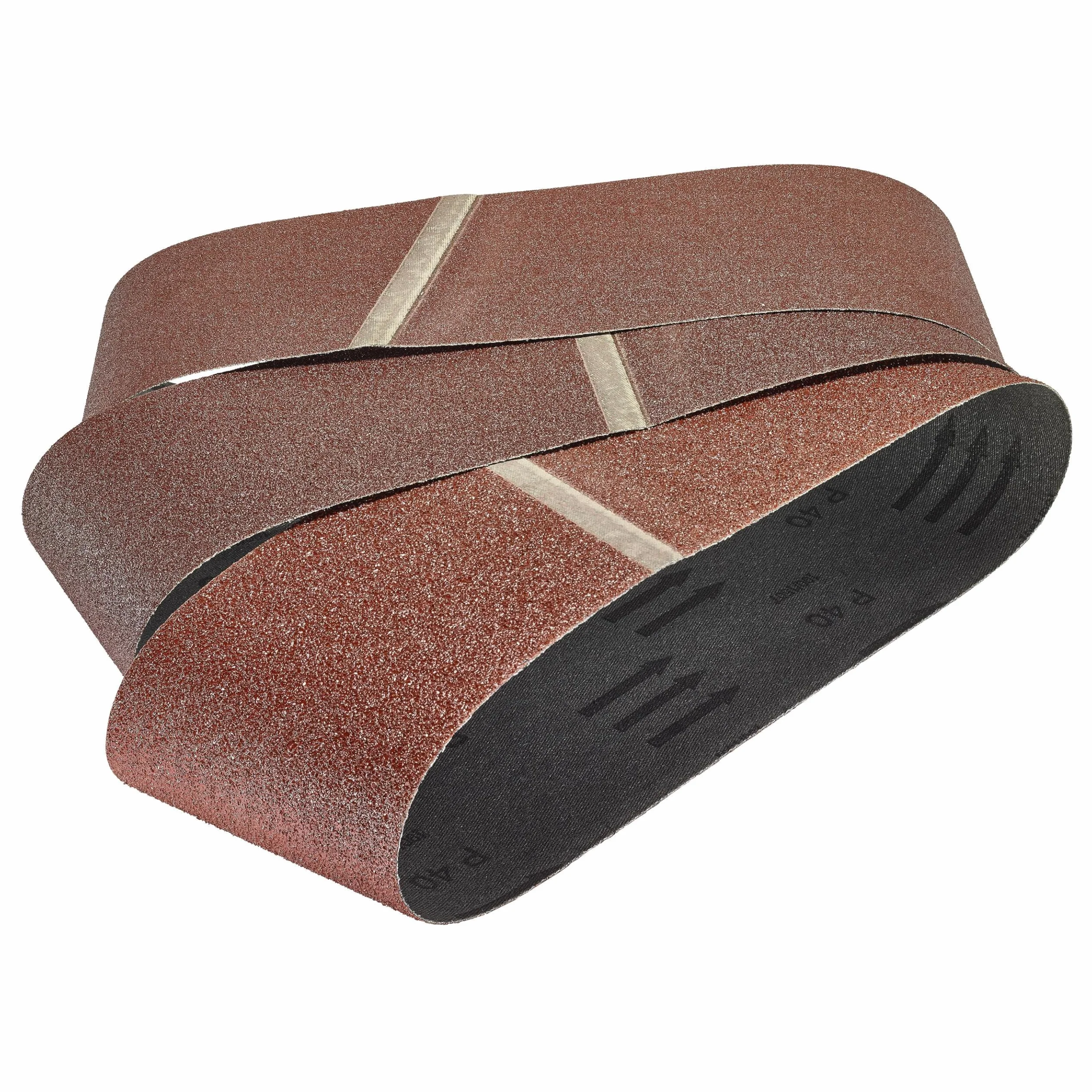 Wolfcraft 8415000 Taśmy Szlifierskie, Czarny