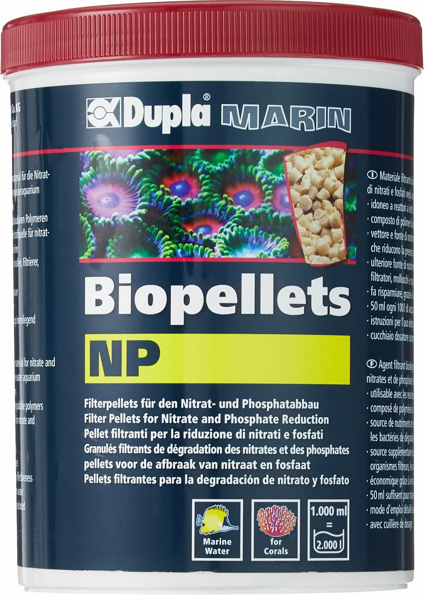 Dupla Marin 81517 Biopellets NP, 1000 ml - 675 g