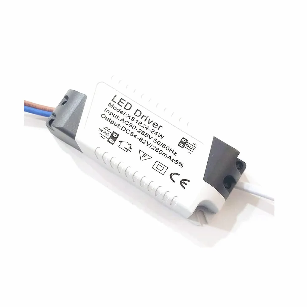 1 SZTUK LED Driver Zasilacze Transformatory,18-24W